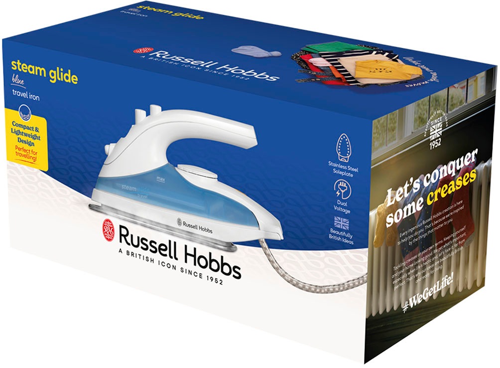 RUSSELL HOBBS Dampfbügeleisen "22470-56, Reisedampfbügeleisen" 830 W Kerami günstig online kaufen