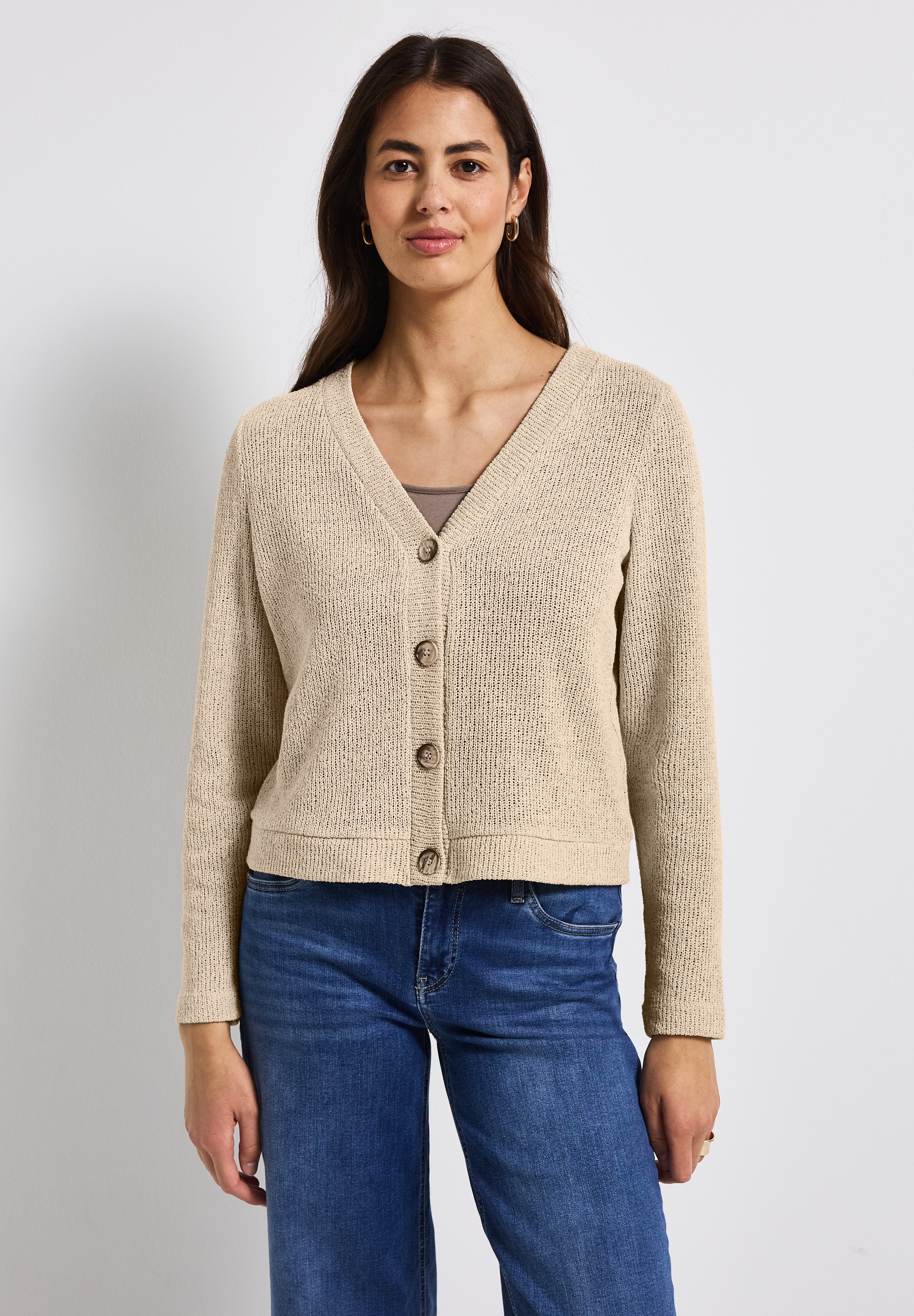 STREET ONE Cardigan, mit Knopfleiste günstig online kaufen