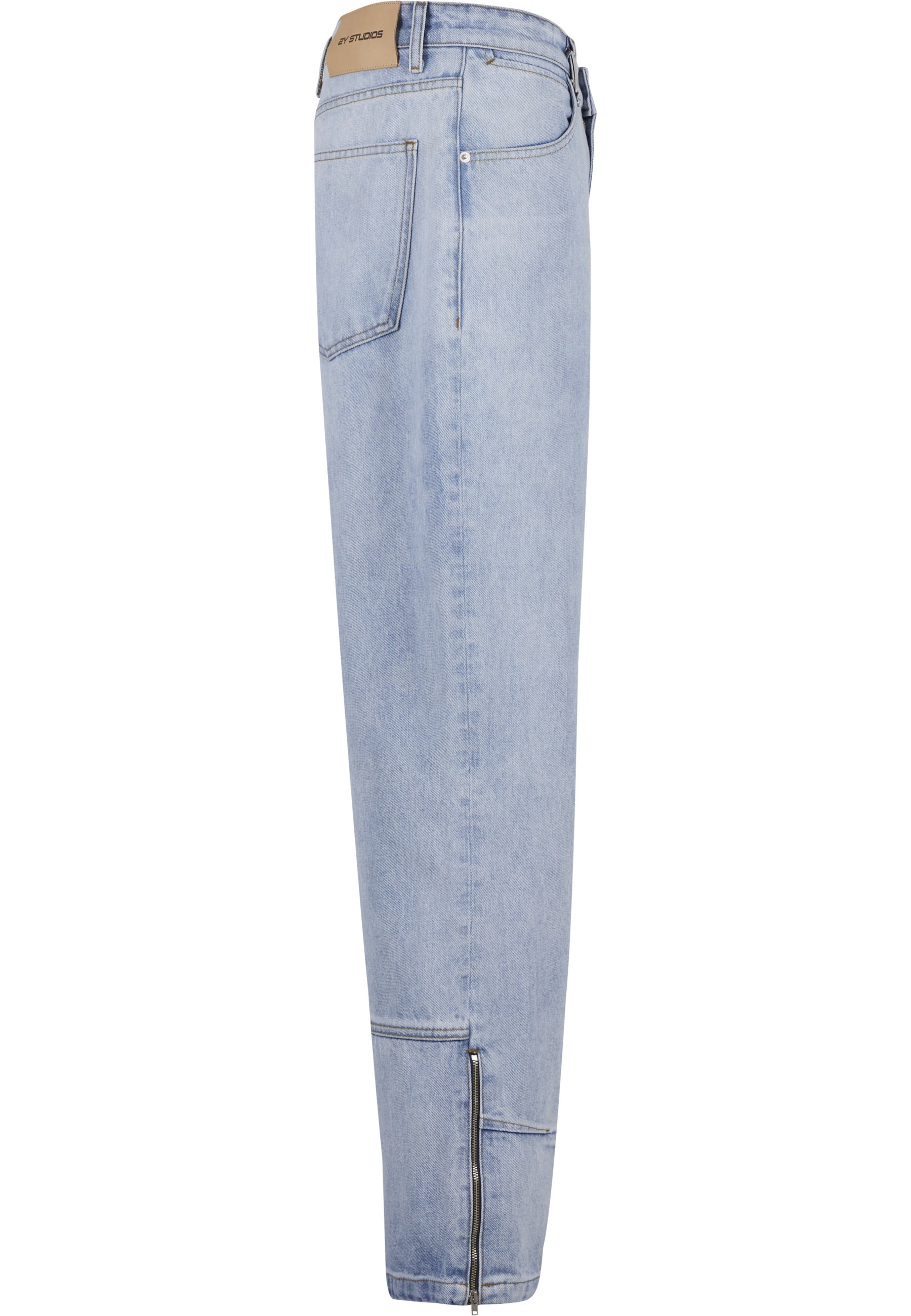 2Y Studios Bequeme Jeans »2Y Studios Neal Zipper Baggy Jeans«