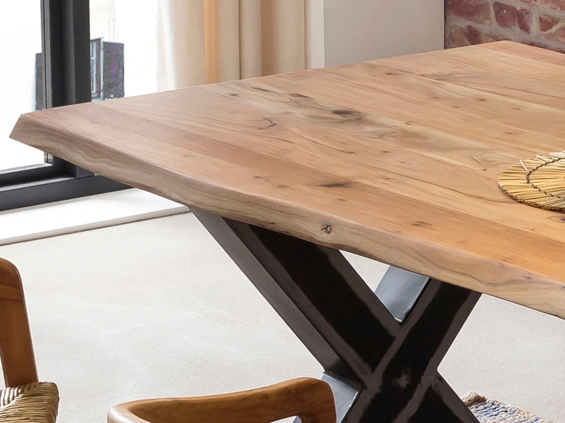 SIT Dining Table Beige 200x100x77 3