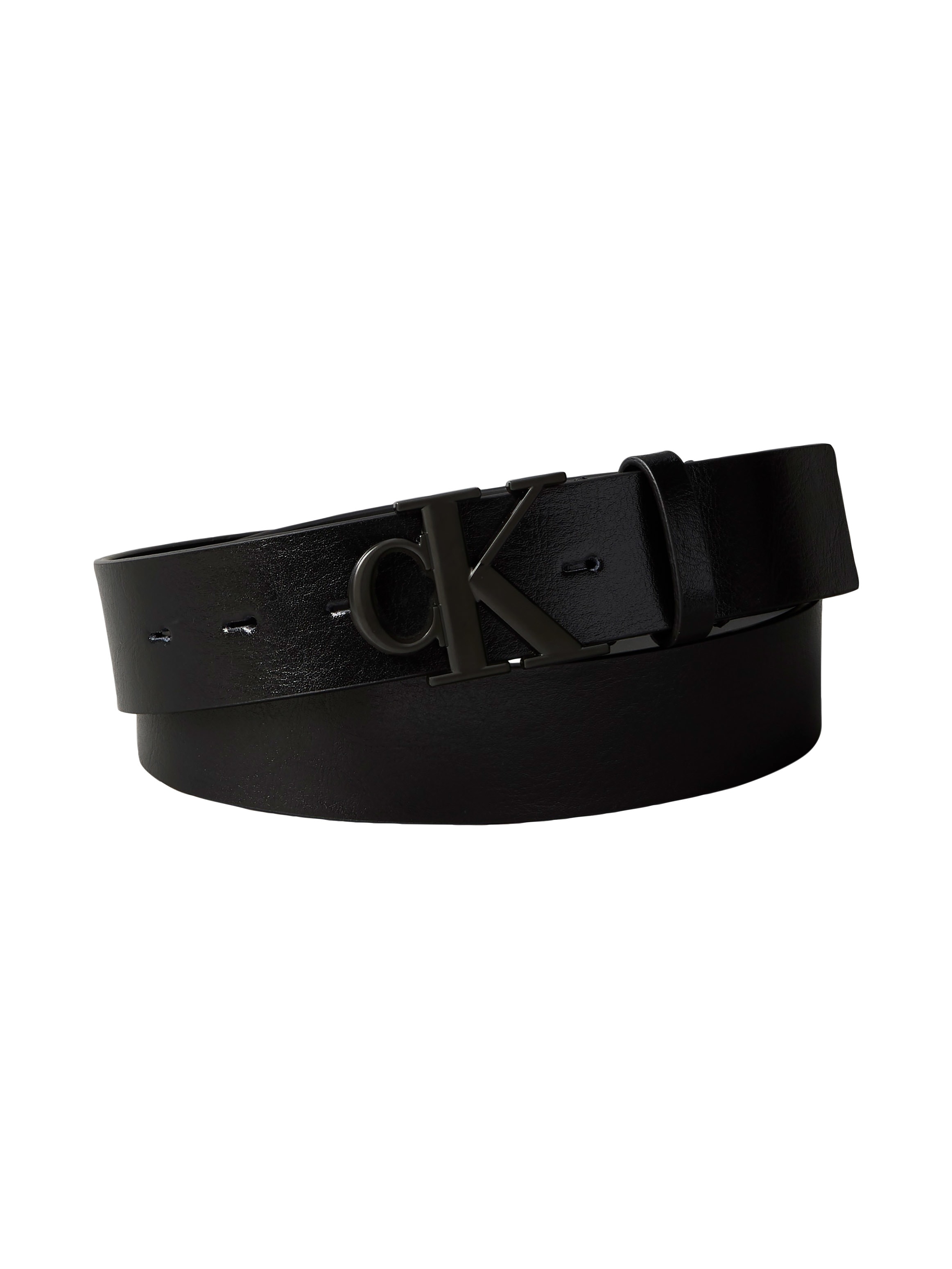 Calvin Klein Ledergürtel "MONOGRAM BUCKLE 35MM" Größenverstellbar günstig online kaufen