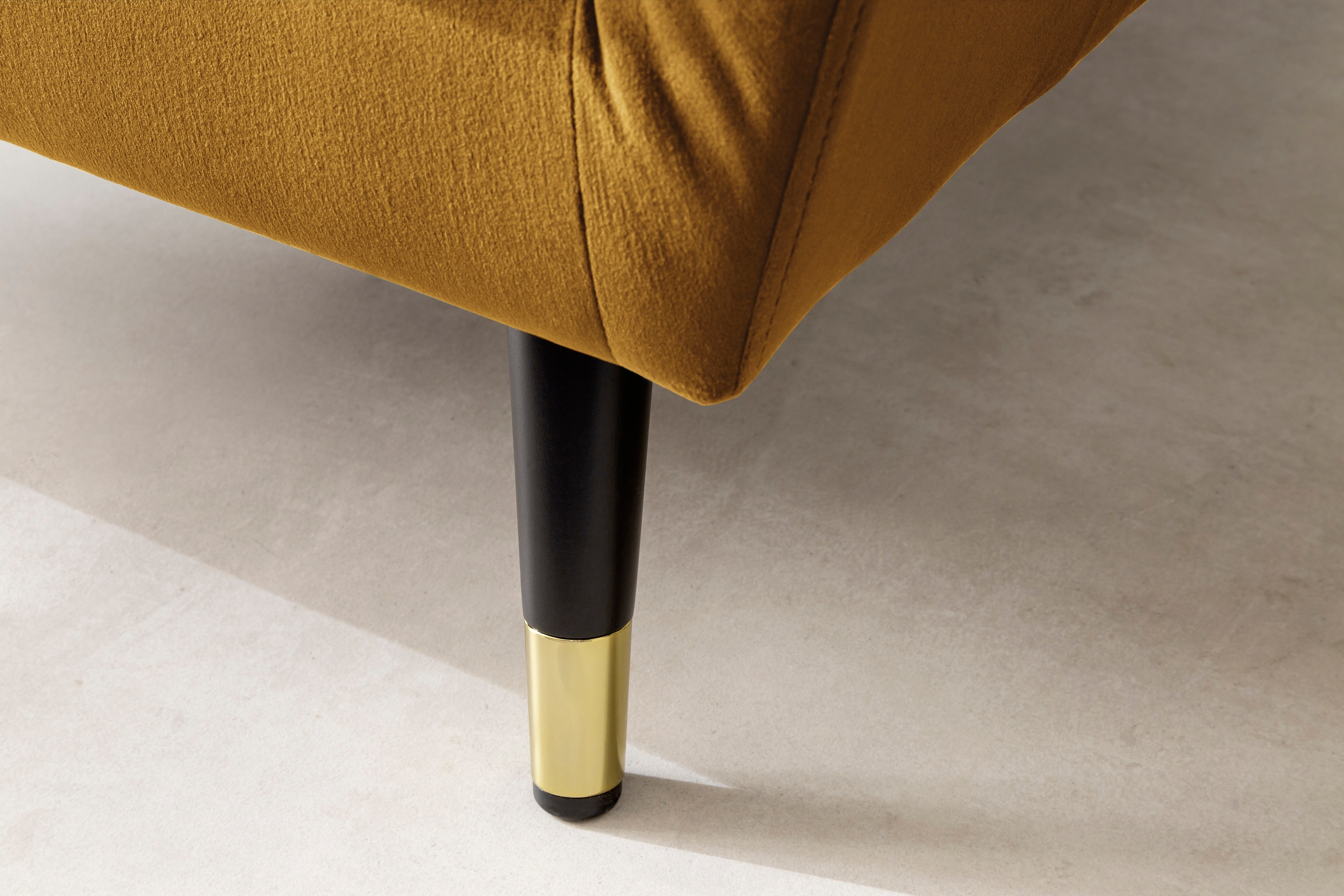 Trends by HG 2-Sitzer »Amira«, mit Strasssteinen und goldfarben Applikationen