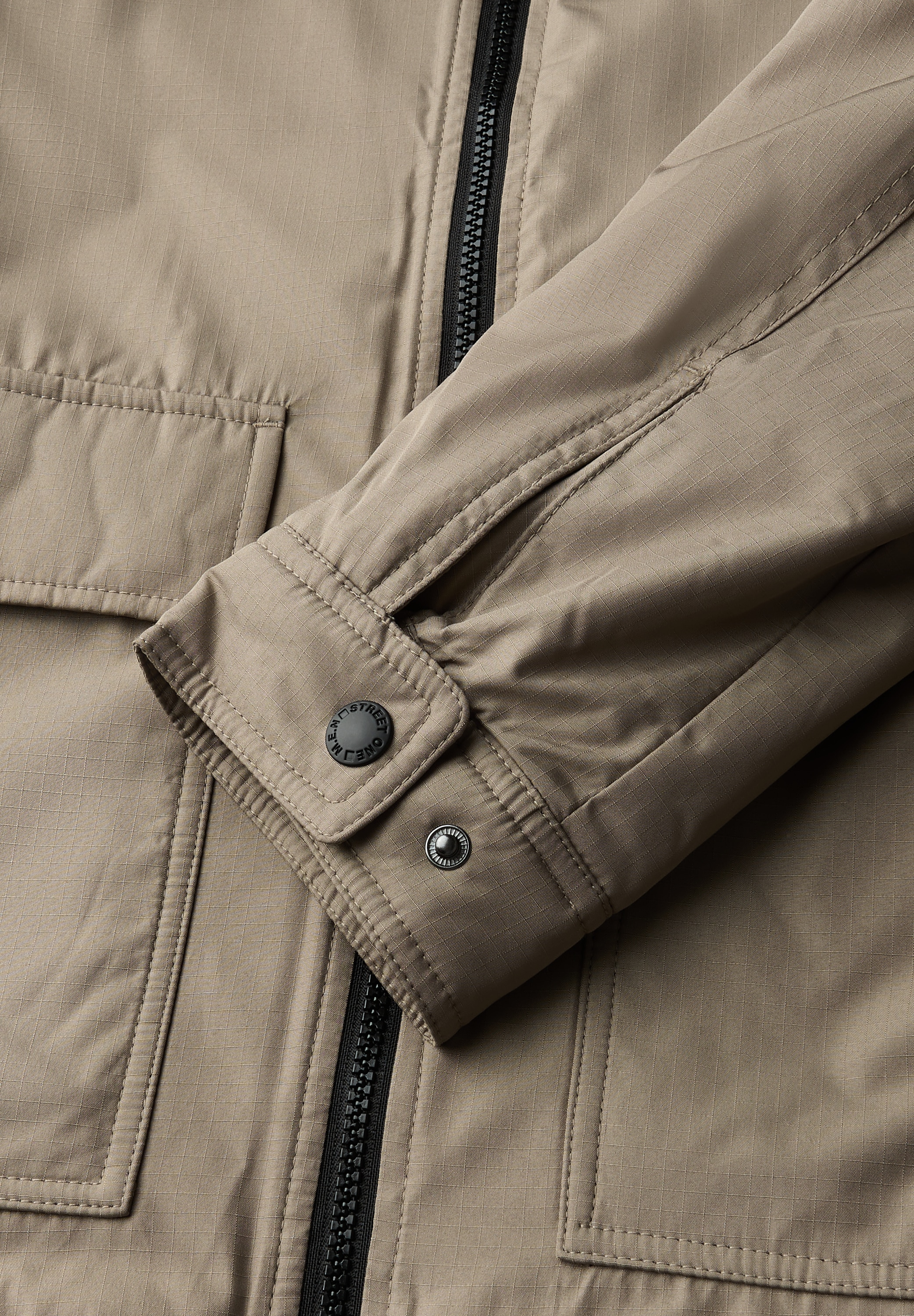 STREET ONE MEN Blouson, ohne Kapuze, mit Stehkragen
