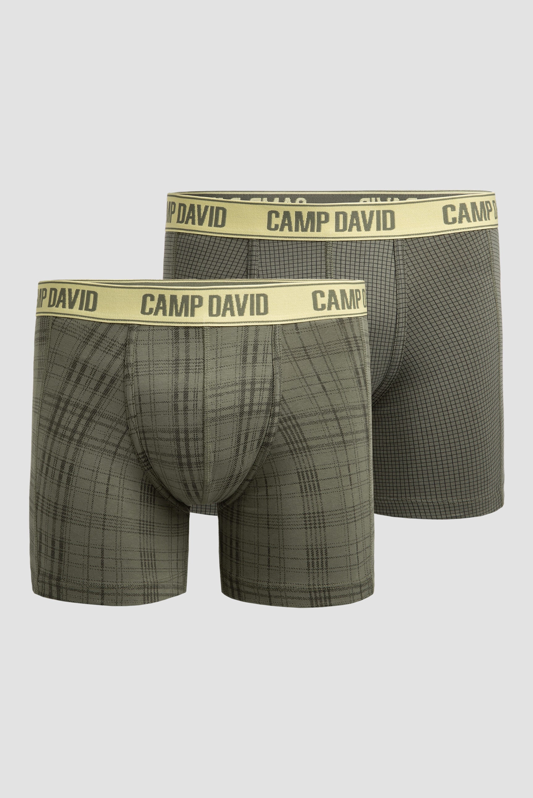 CAMP DAVID Boxershorts »Set:« 2 Stk. mit All Over Print