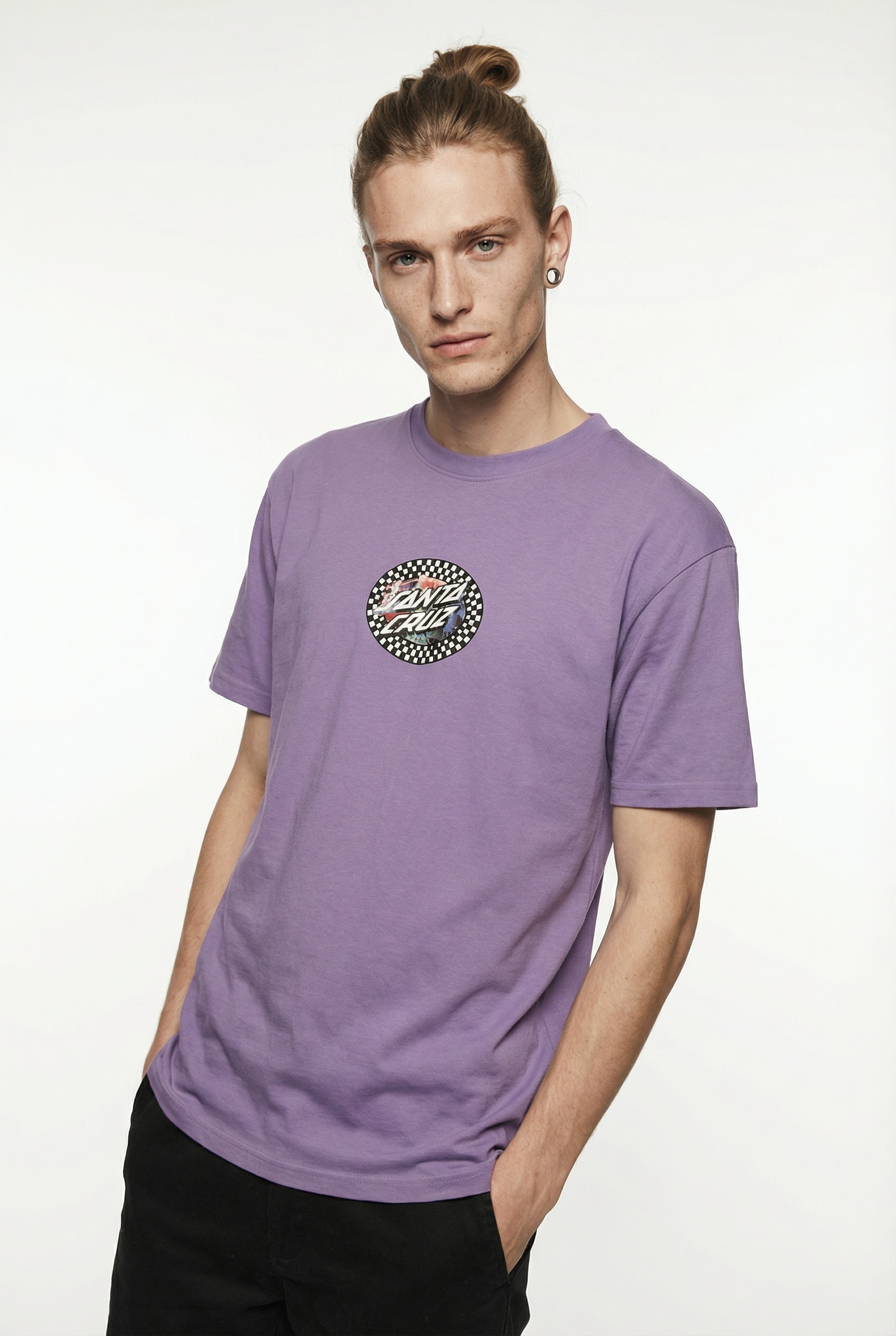 Santa Cruz T-Shirt "COLLAGE OVAL DOT T-SHIRT" sportlicher Stil, für sportliche Aktivitäten und Freizeit