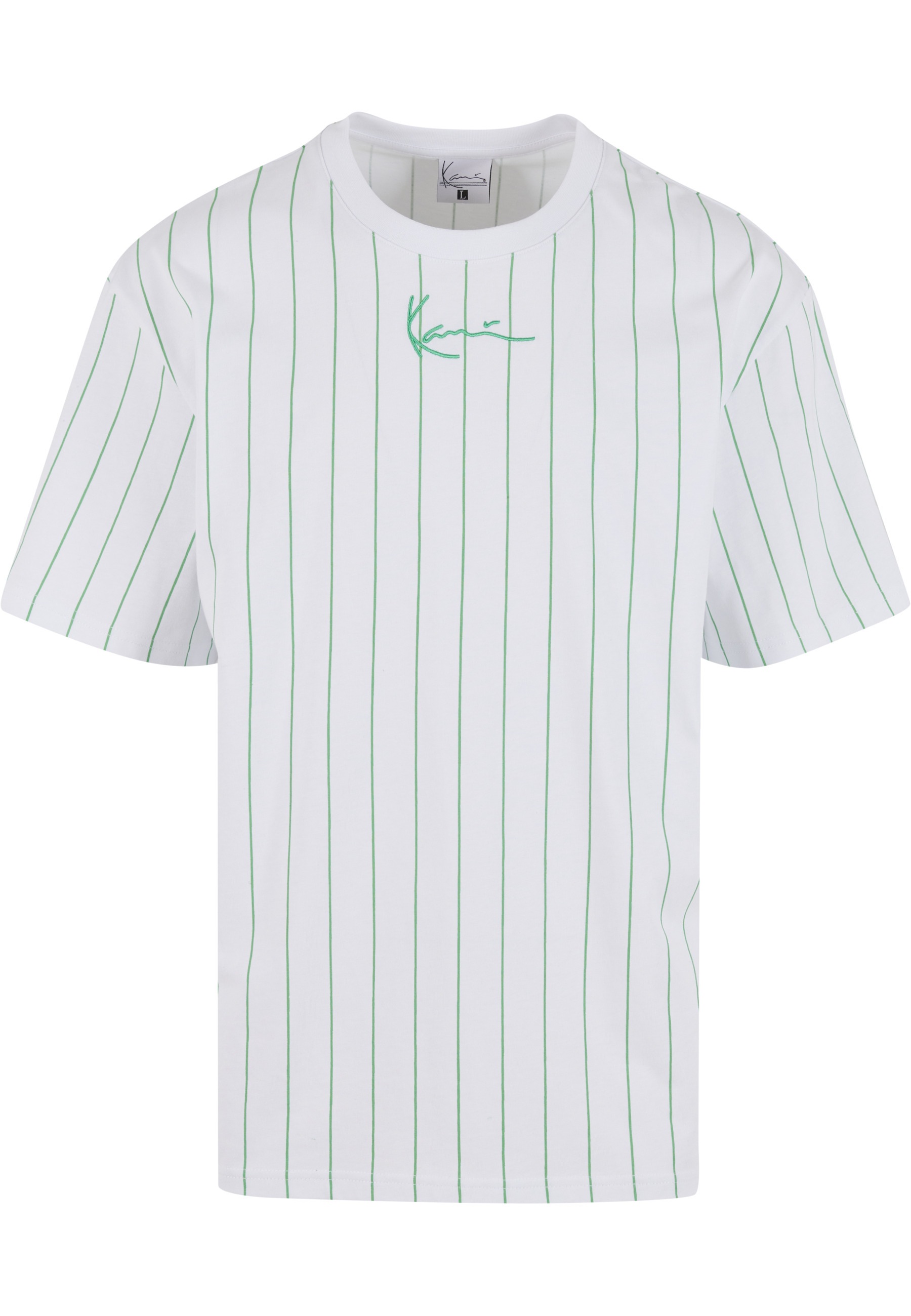Karl Kani T-Shirt "Karl Kani Small Signature Essential Pinstripe Tee" 1 Stk.