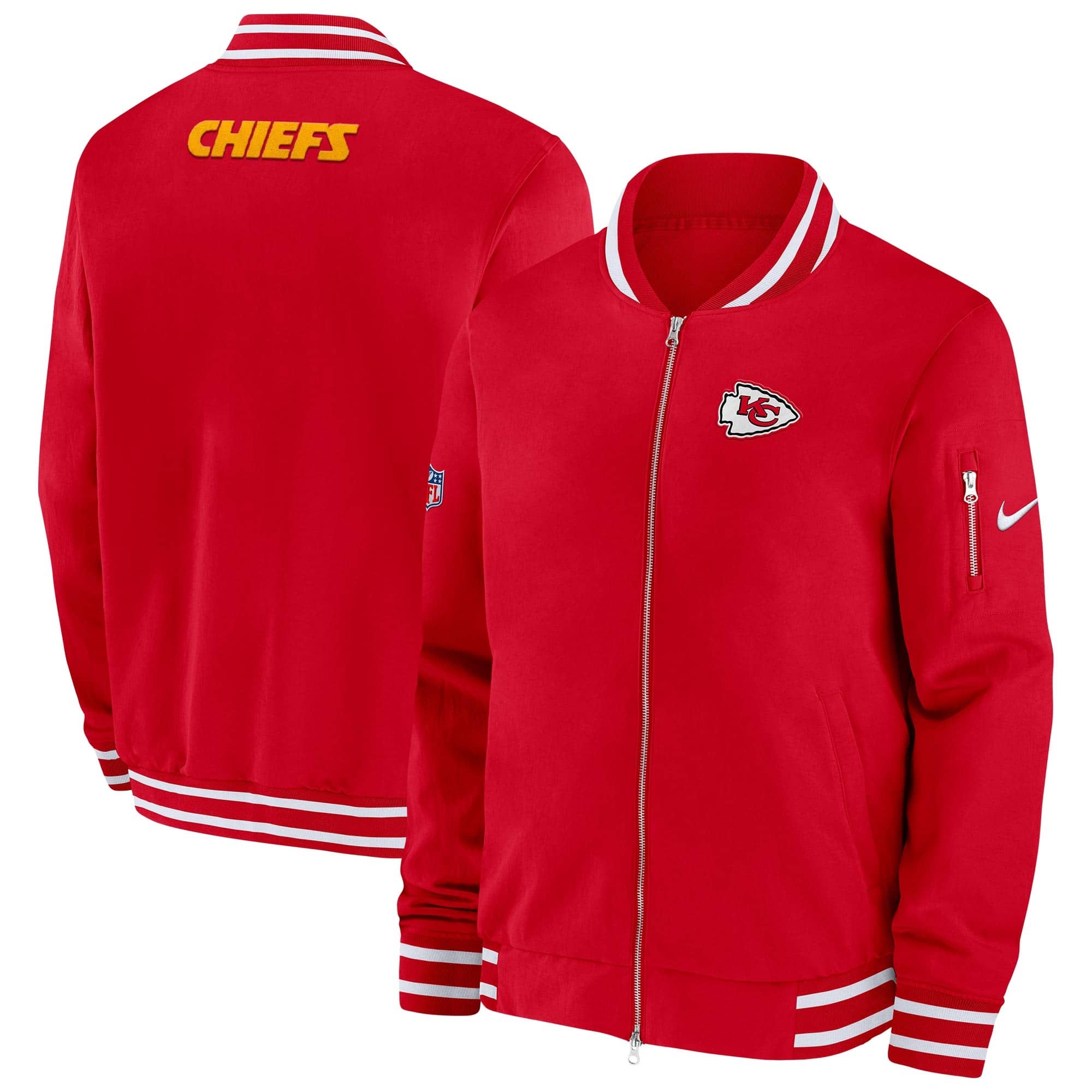 Nike "Nike Jacke Kansas City Chiefs Nike Coach Bomber"