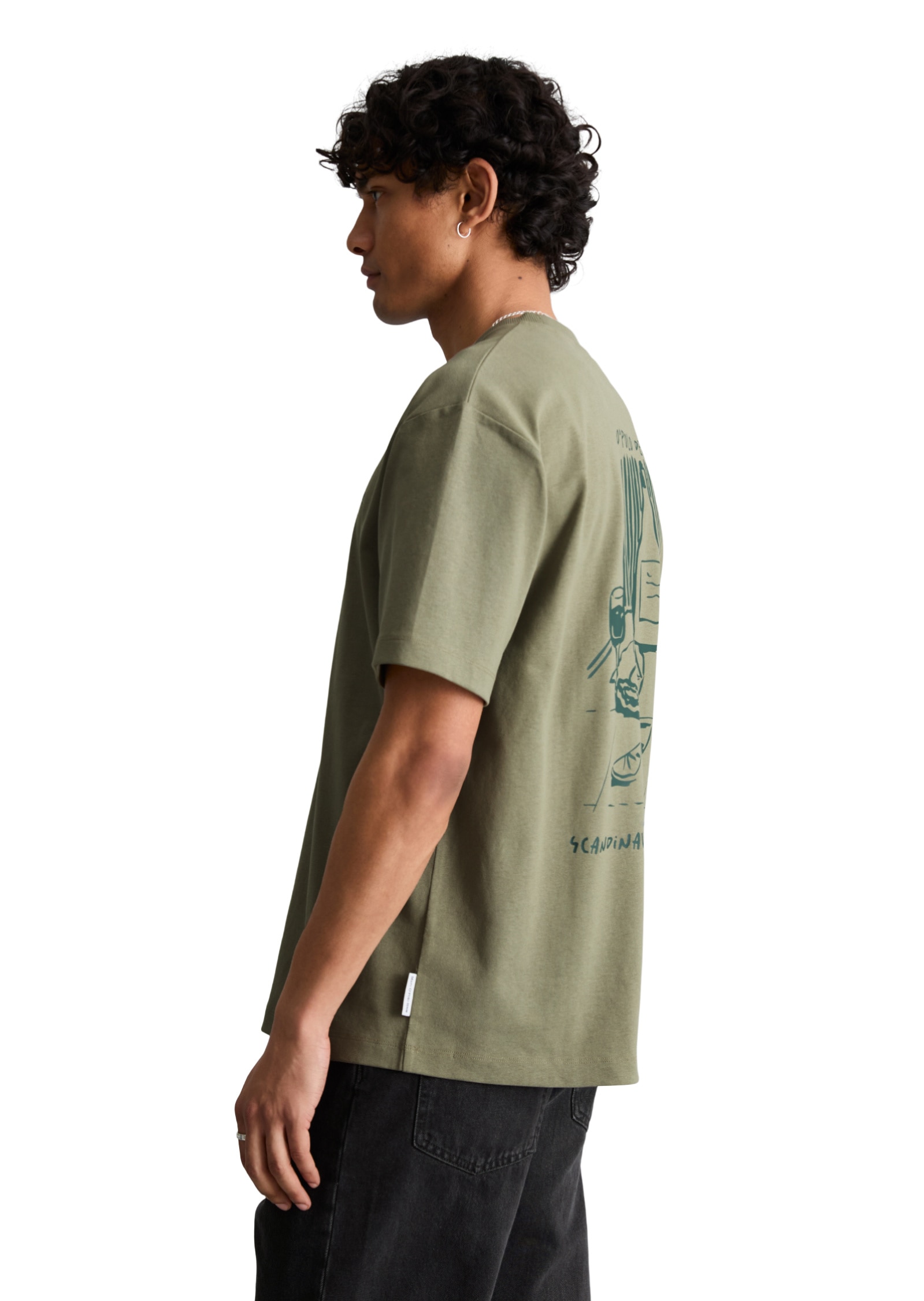 Marc O'Polo DENIM T-Shirt »mit Rückenprint«