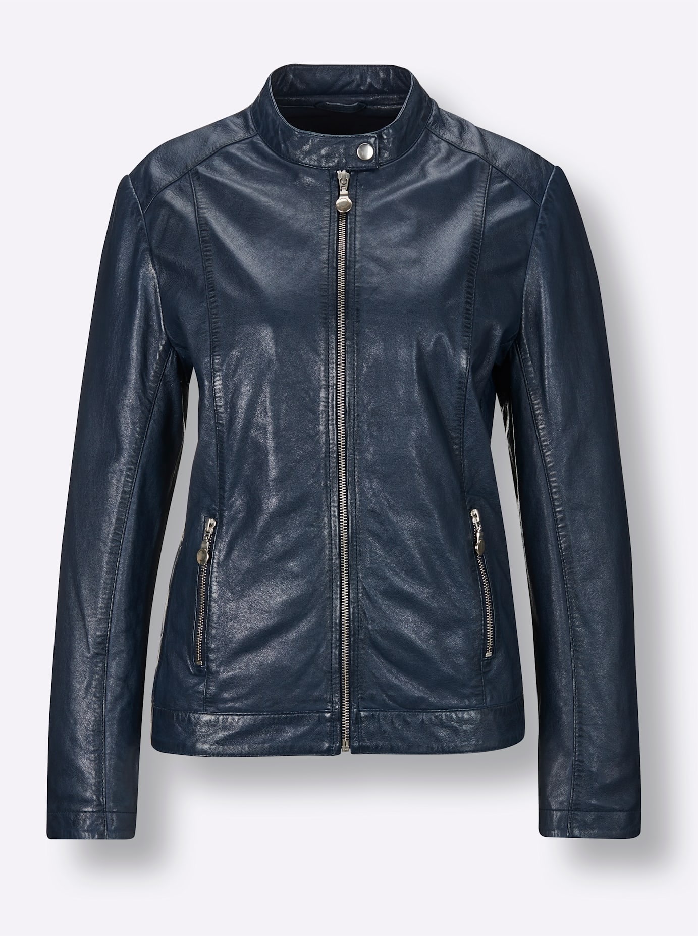 CREATION L PREMIUM Lederjacke, ohne Kapuze