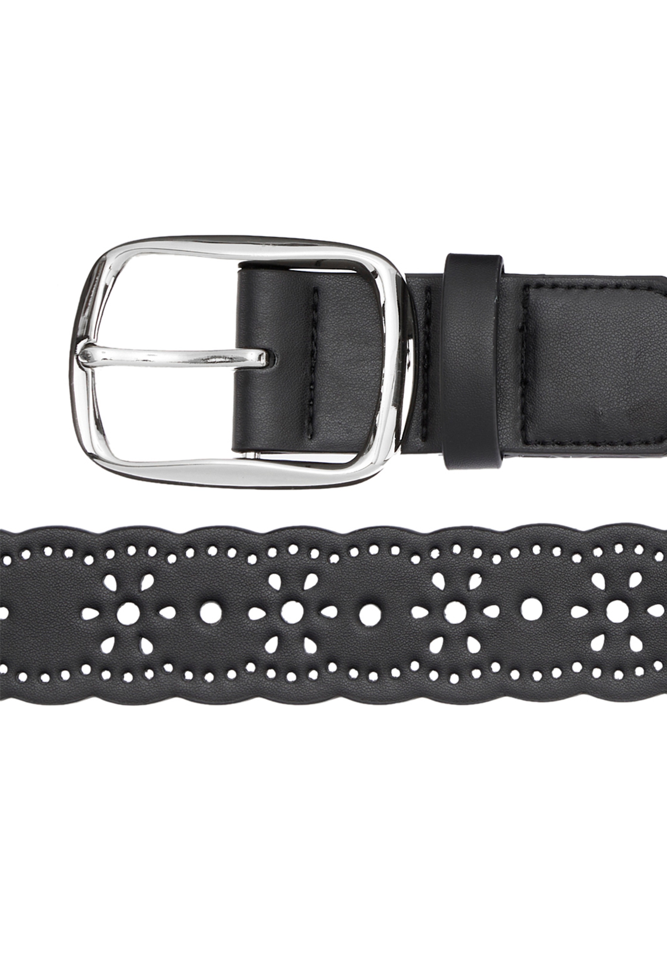 Thumbnail - LASCANA Hüftgürtel "Cut-Out-Gürtel, Anzuggürtel, Gürtel, Jeansgürtel, Hosengürtel" für Jeans & Hosen