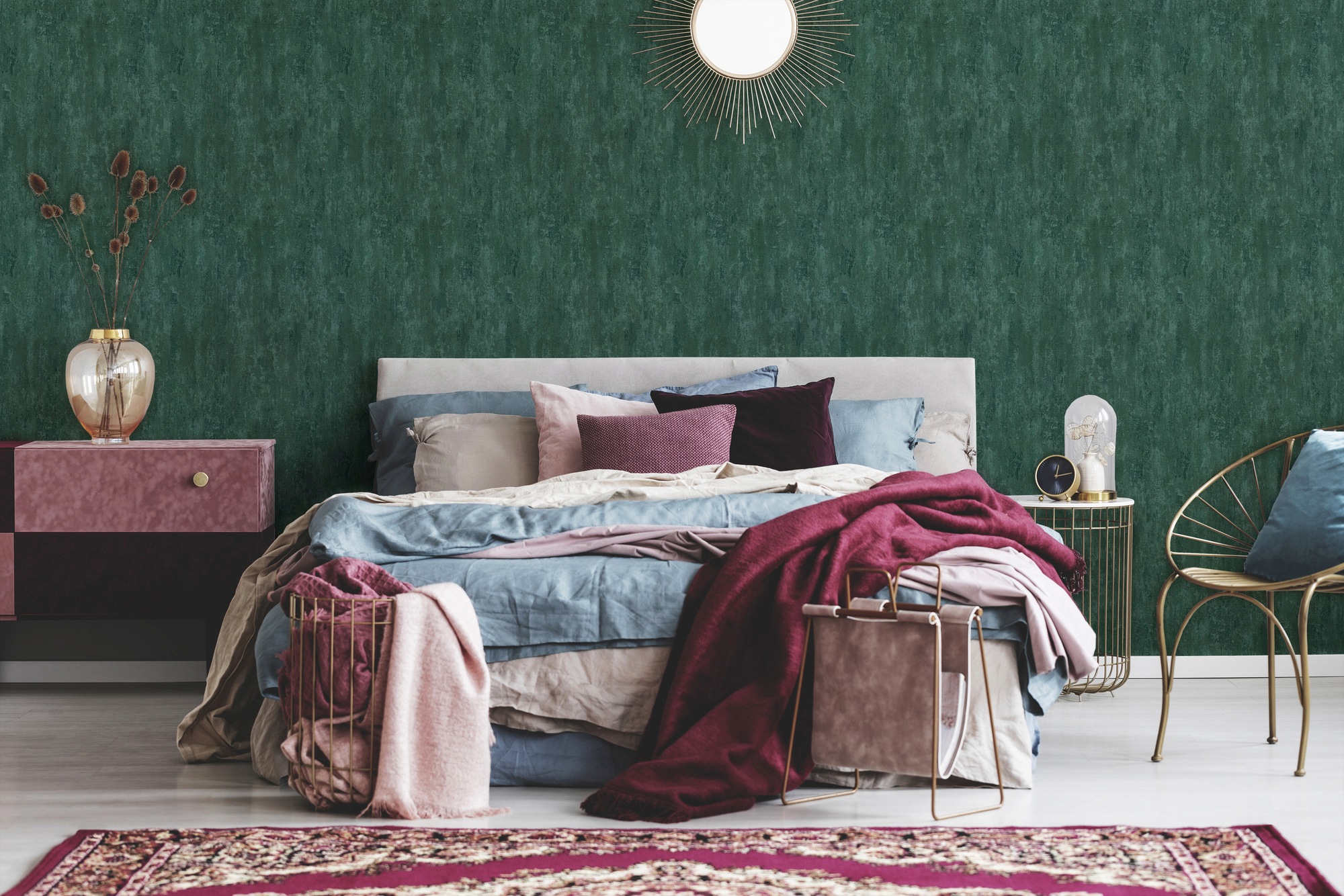 A.S. Création Vliestapete »Rusted«, Rost-Optik-Metall-Effekte-abstrakt, Moderne Tapete einfarbig Tapeten Wohnzimmer Schlafzimmer Küche modern