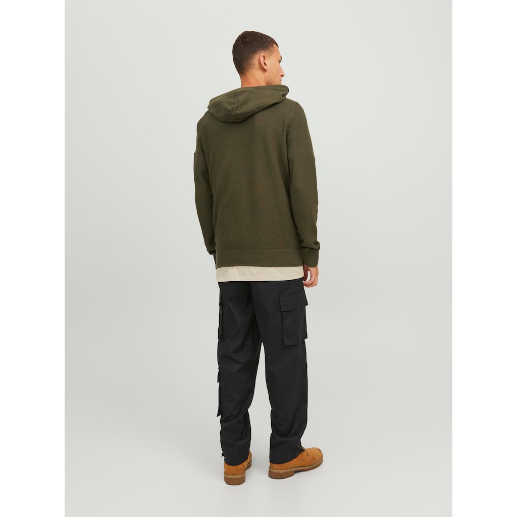 Jack & Jones Kapuzenpullover »JCOCLASSIC TWILL KNIT HOOD SN«