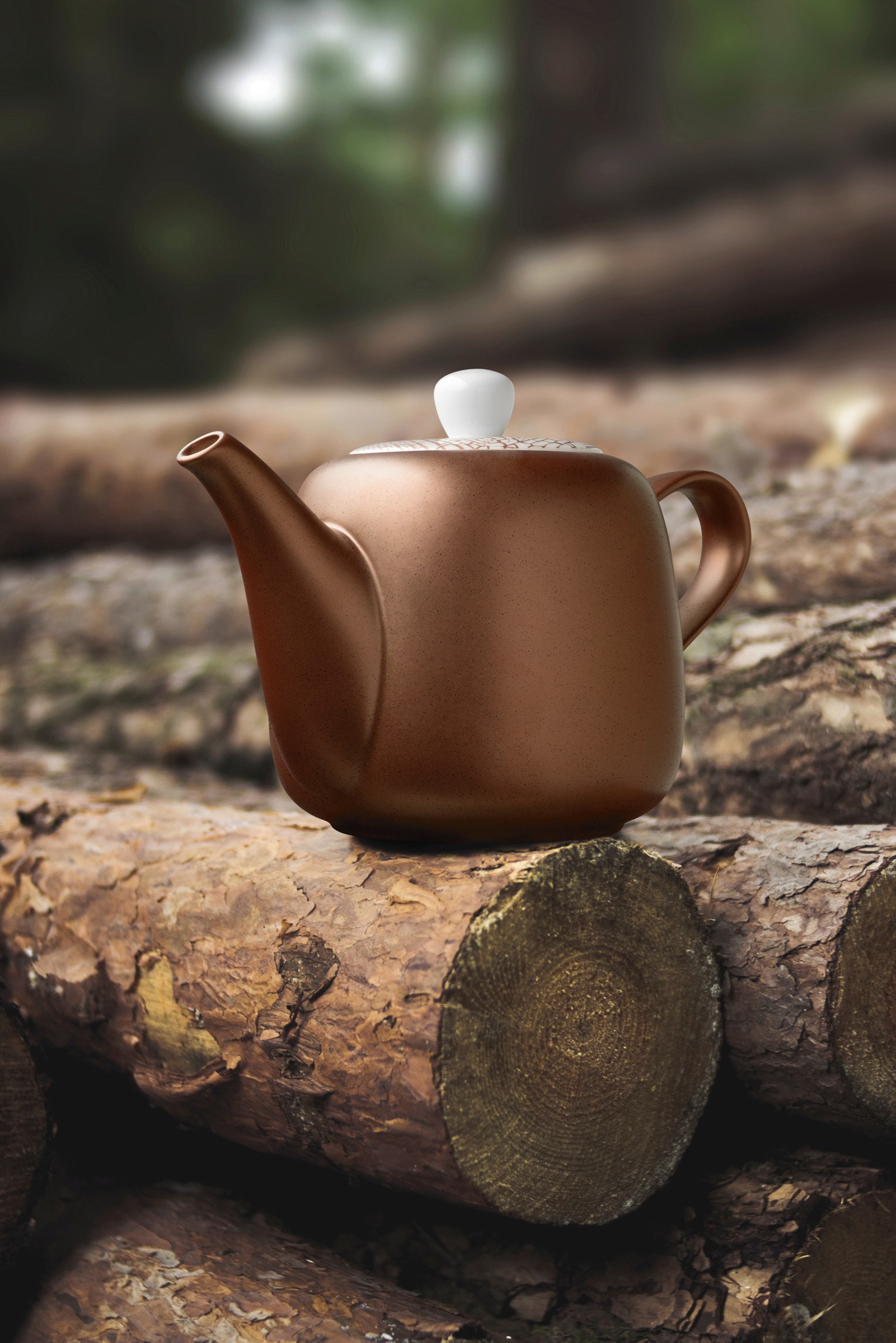 Seltmann Weiden Stövchen »Liberty Bronze« Teekannen-/Kaffeekannen Wärmer, Teelichthalterung