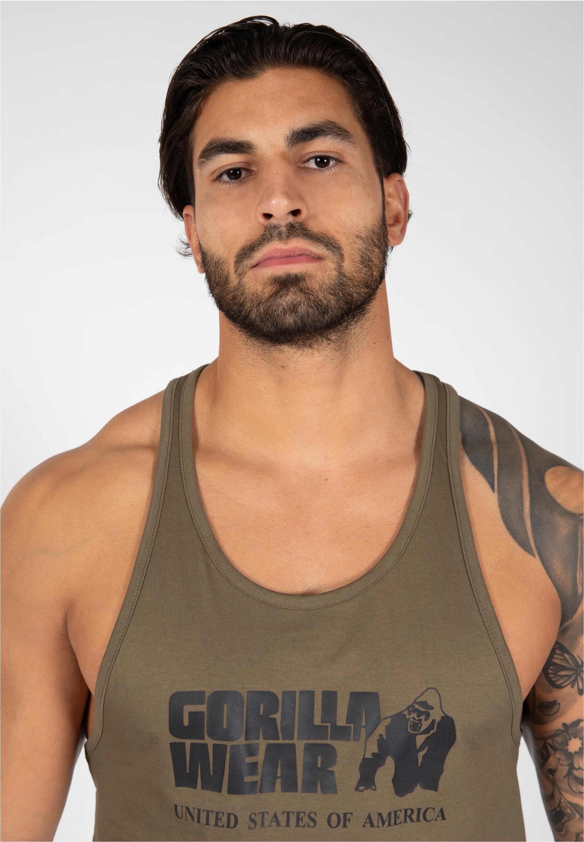 Gorilla Wear Funktionsshirt, mit großem Marken-Frontprint