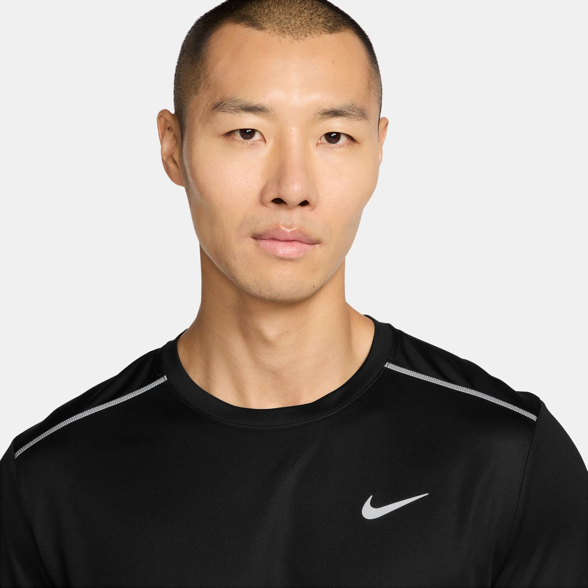 Nike Laufshirt »M NK DF UV MILER LS TOP« für Erwachsene, Kurzarm, atmungsaktiv, schnell trocknend