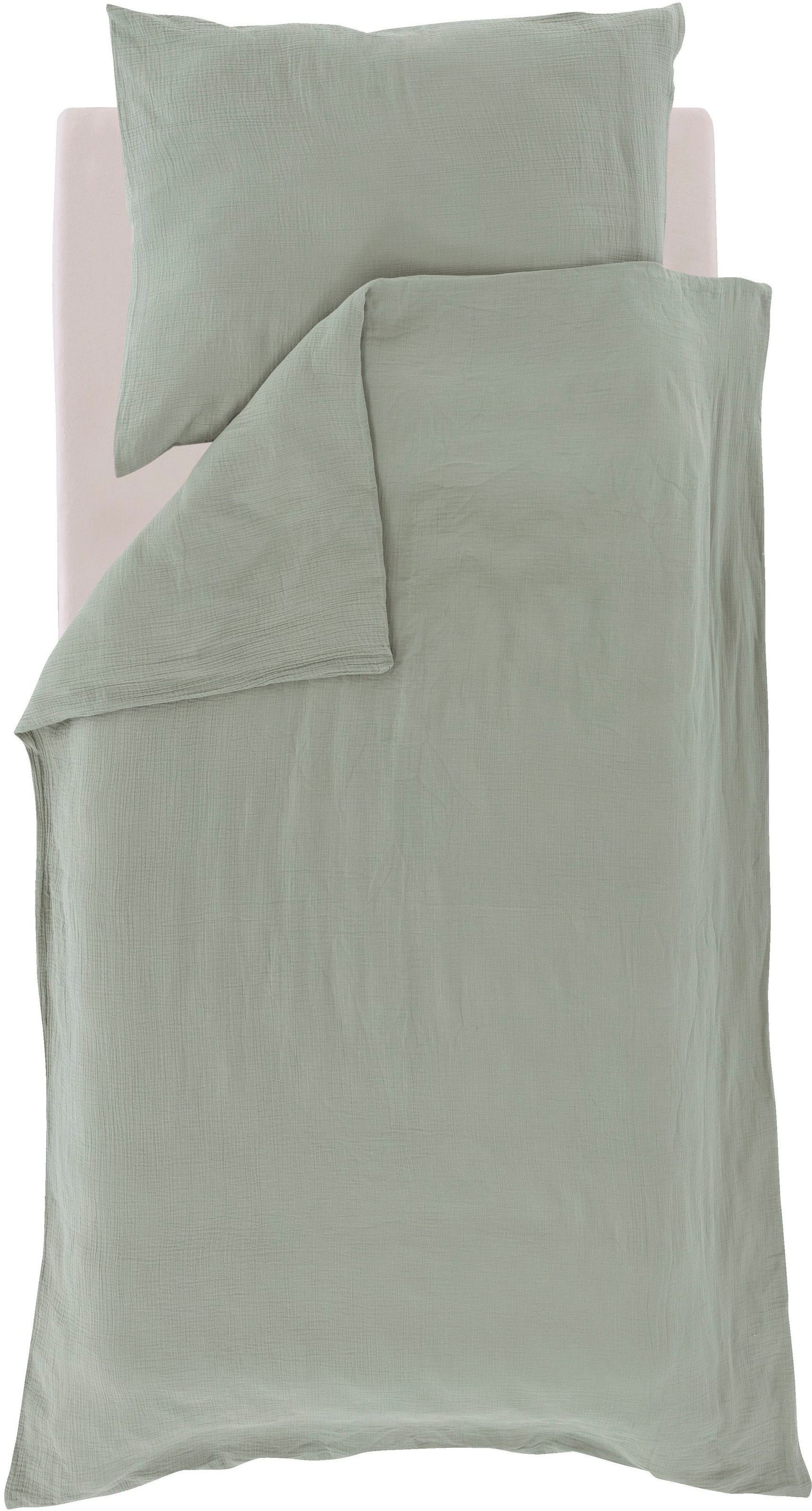 Träumeland Kinderbettwäsche "Bio-Baumwolle" 2 Stk. tlg. GOTS zertifiziert - günstig online kaufen