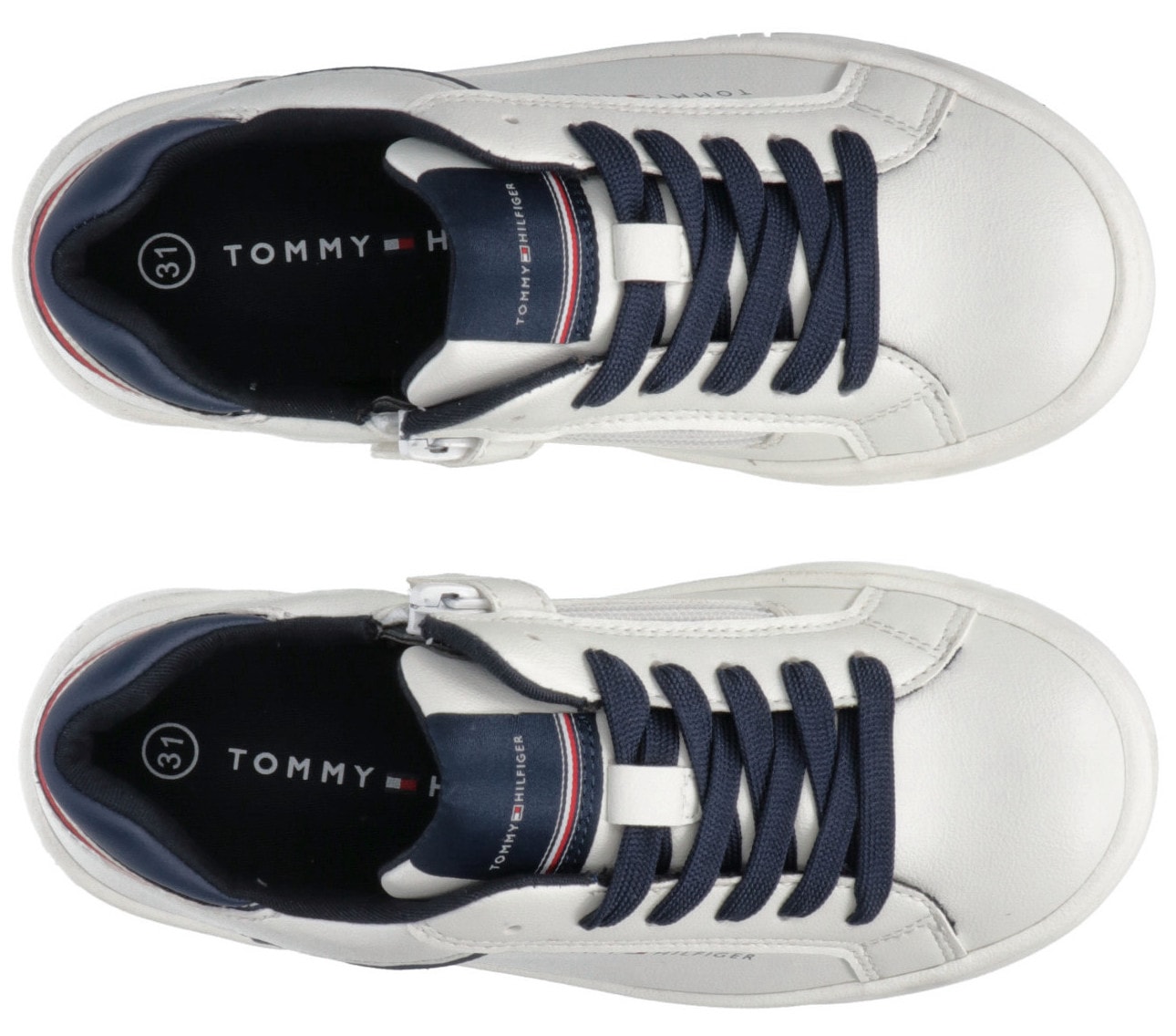 Retro Tommy Look bestellen CUT Hilfiger BAUR LACE-UP | SNEAKER«, online im Sneaker »LOW