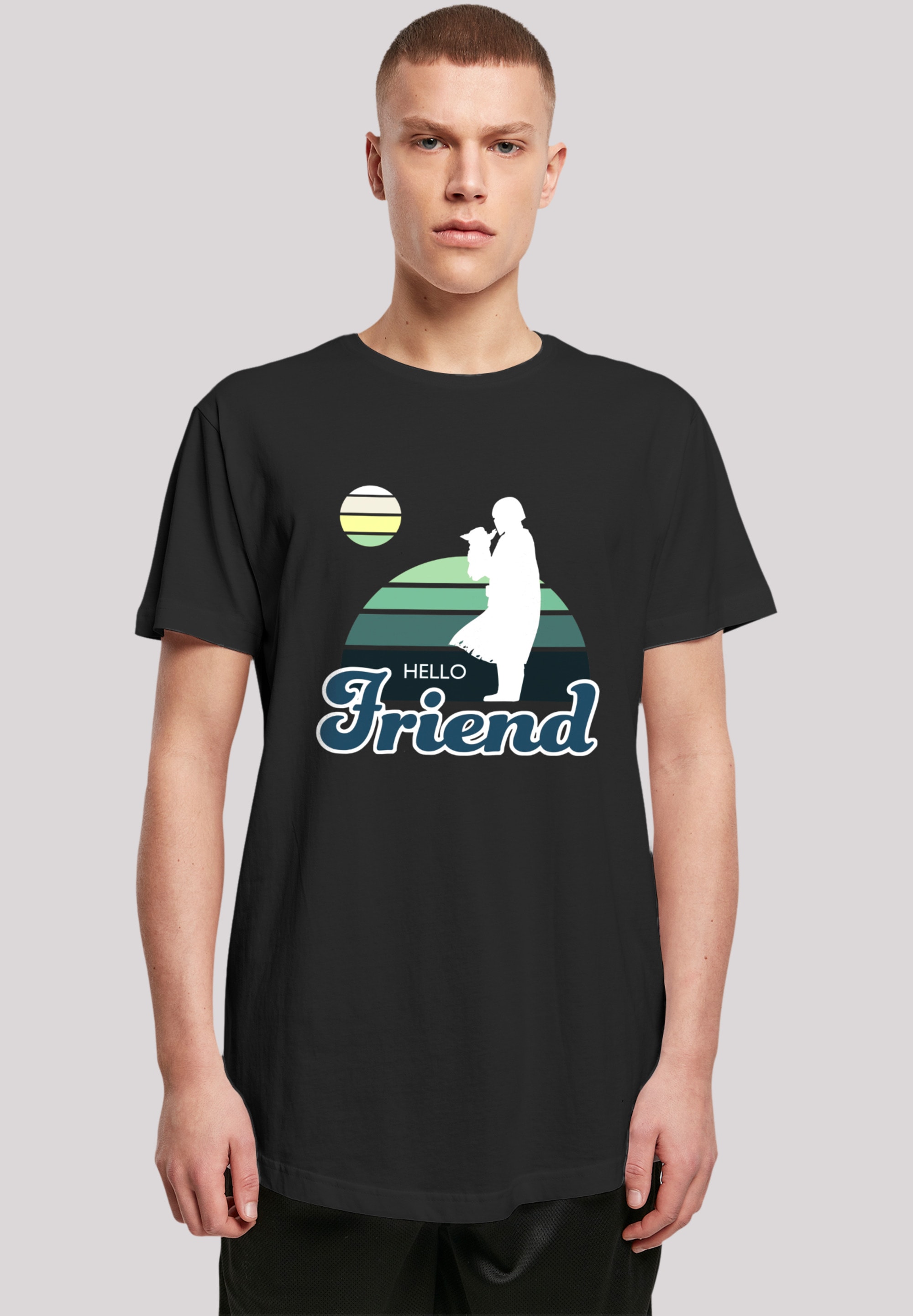 F4NT4STIC T-Shirt "Star Wars The Mandalorian Hello Friend", Premium Qualitä günstig online kaufen