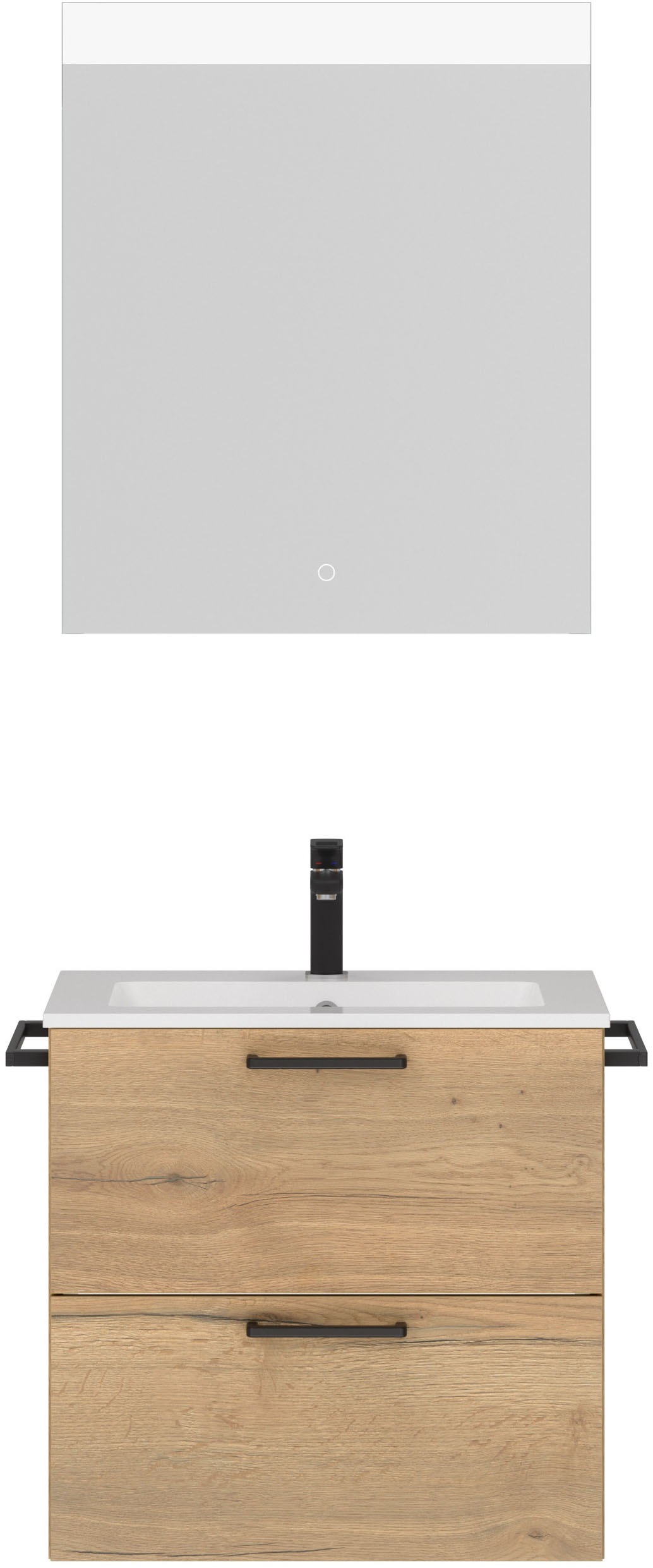 nobilia Badmöbel-Set "Tolvina" vormontiert, mit Soft-Close, 2 Stk. tlg. günstig online kaufen