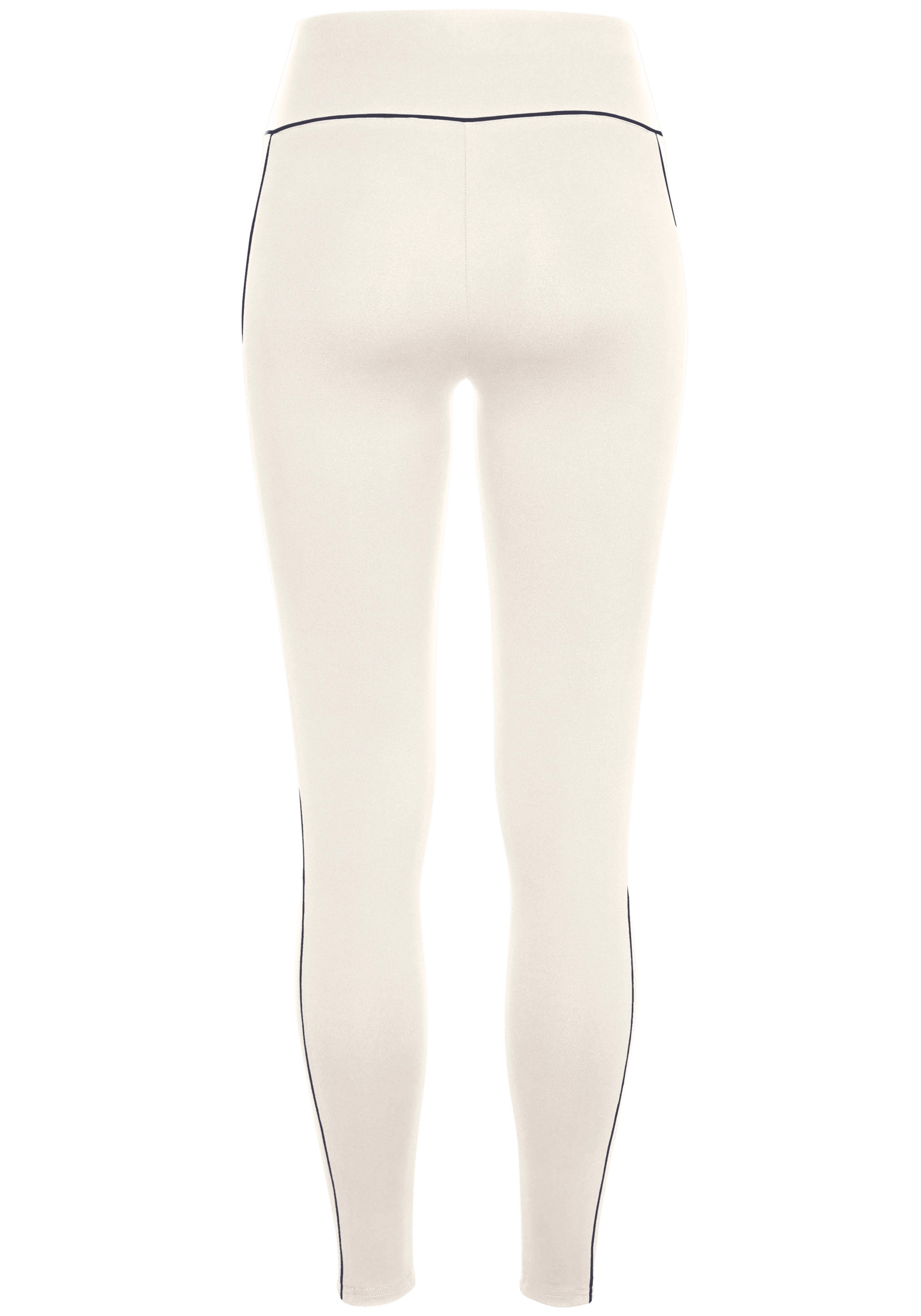 Copenhagen Studios Leggings, mit Paspeln und Logodruck