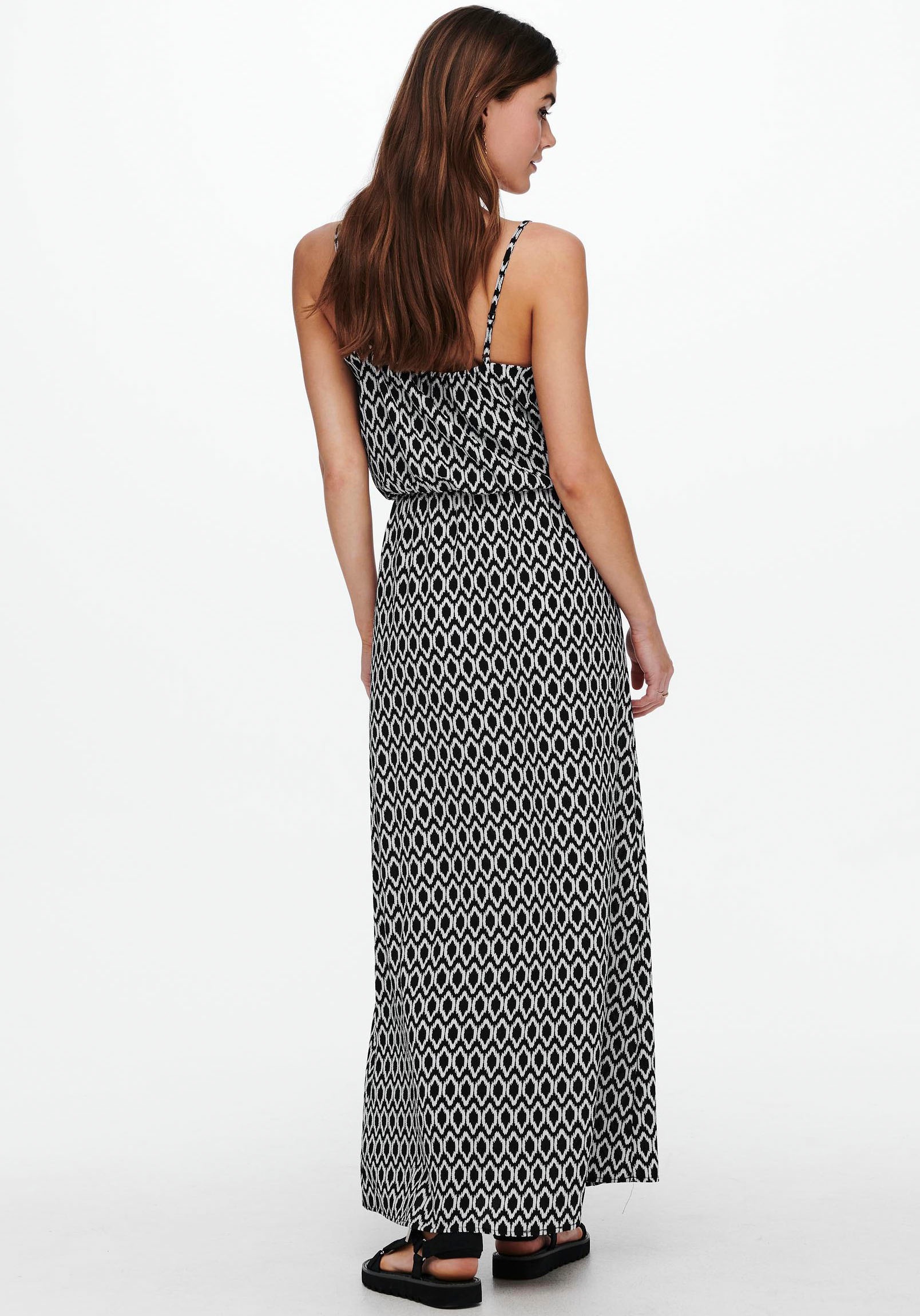 ONLY Maxikleid "ONLWINNER S/L MAXI DRESS NOOS PTM", Sommerkleid günstig online kaufen