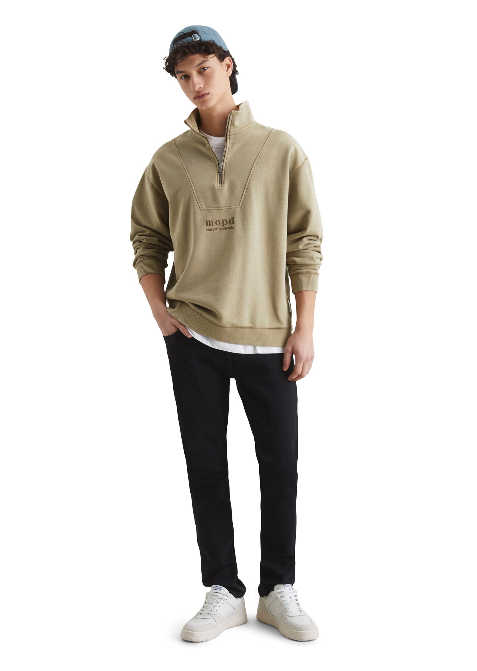 Marc O'Polo DENIM Sweatshirt »aus Bio-Baumwolle«