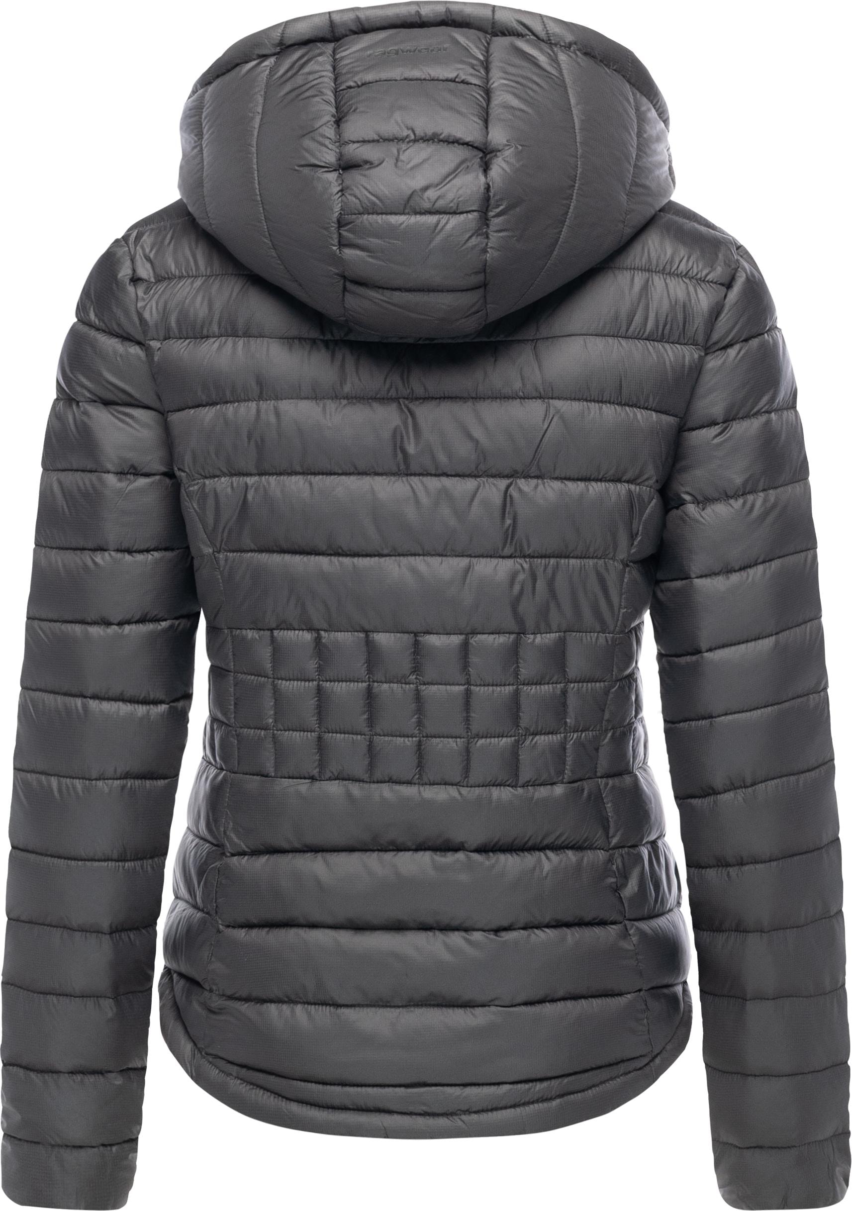 Ragwear Steppjacke »Bobie« mit Kapuze leichte, gesteppte Damen Jacke mit abnehmbare Kapuze