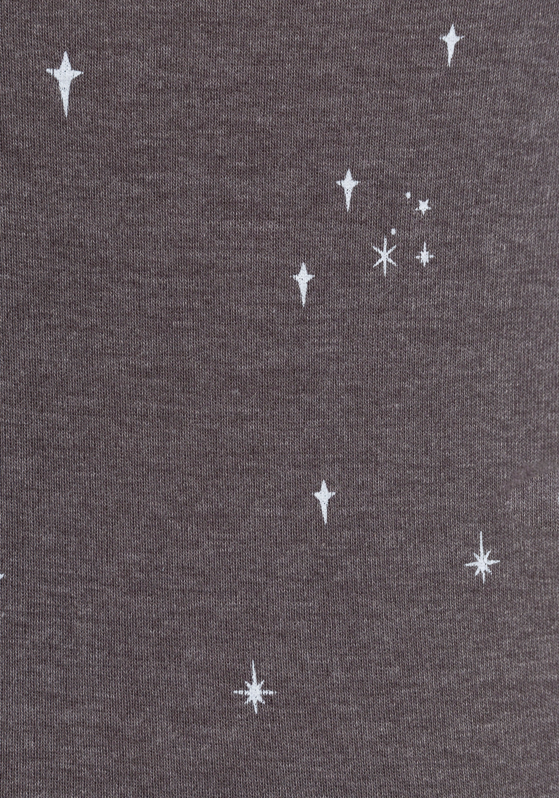 KangaROOS T-Shirt, Kurzarm, sehr figurbetont, mit Kontrastnaht