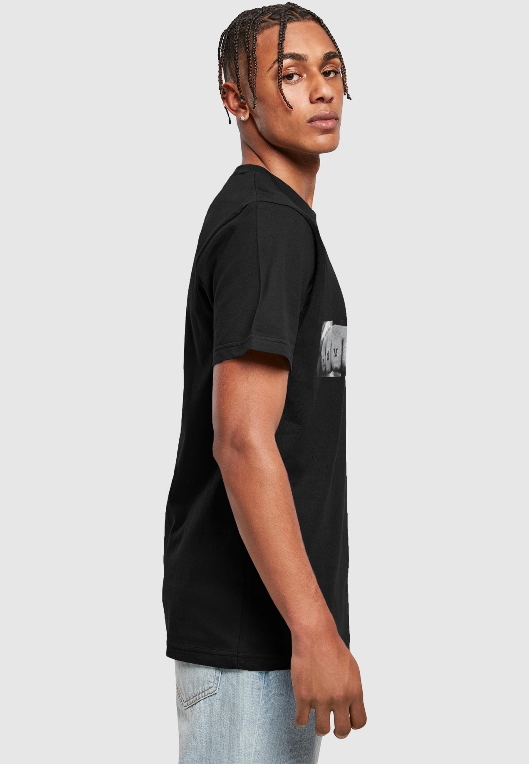 MisterTee T-Shirt »MisterTee Love Hate Tee«, (1 tlg.)