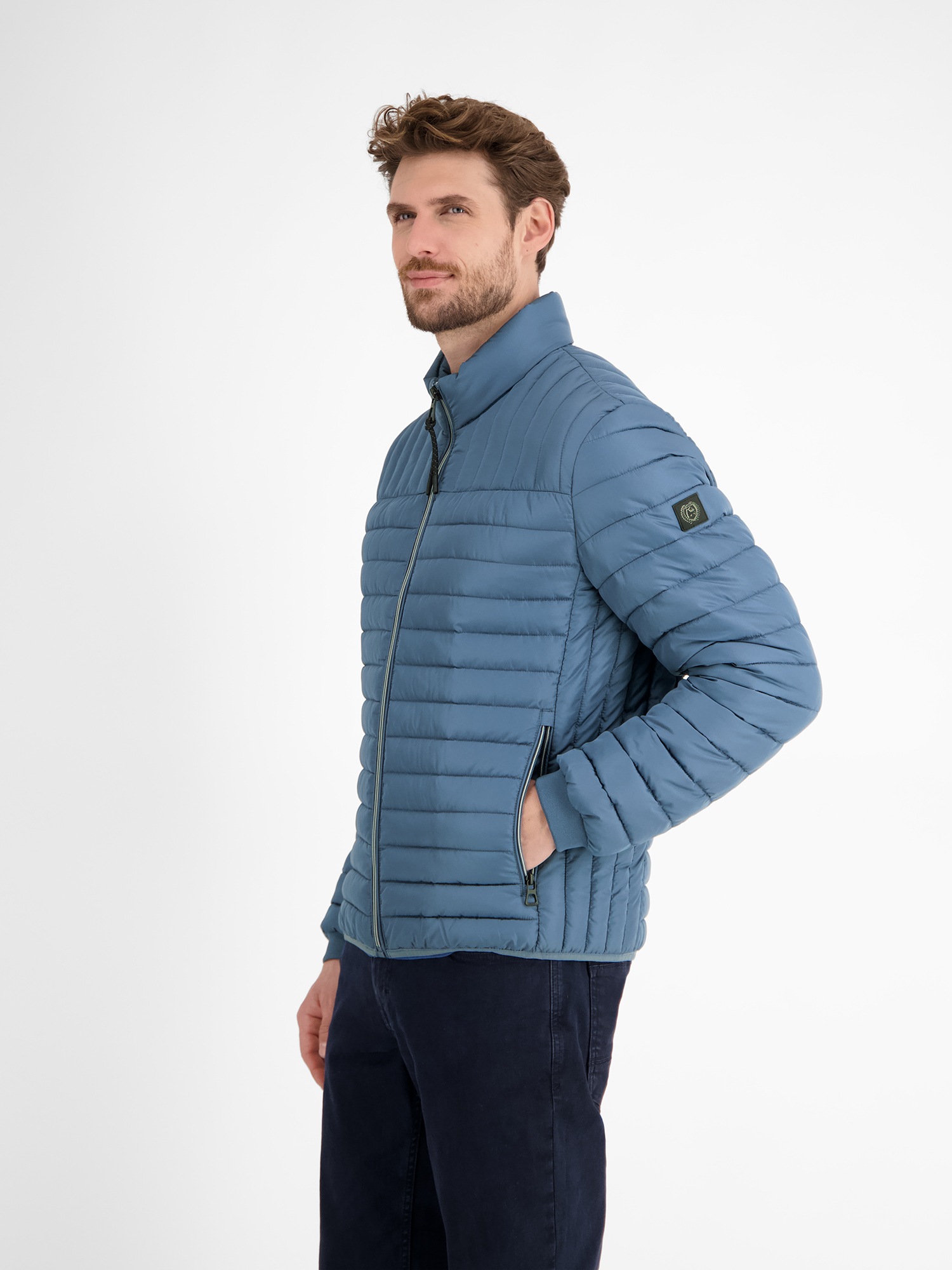 LERROS Steppjacke »LERROS Leichter Herren Steppblouson«, ohne Kapuze, Keine Angabe