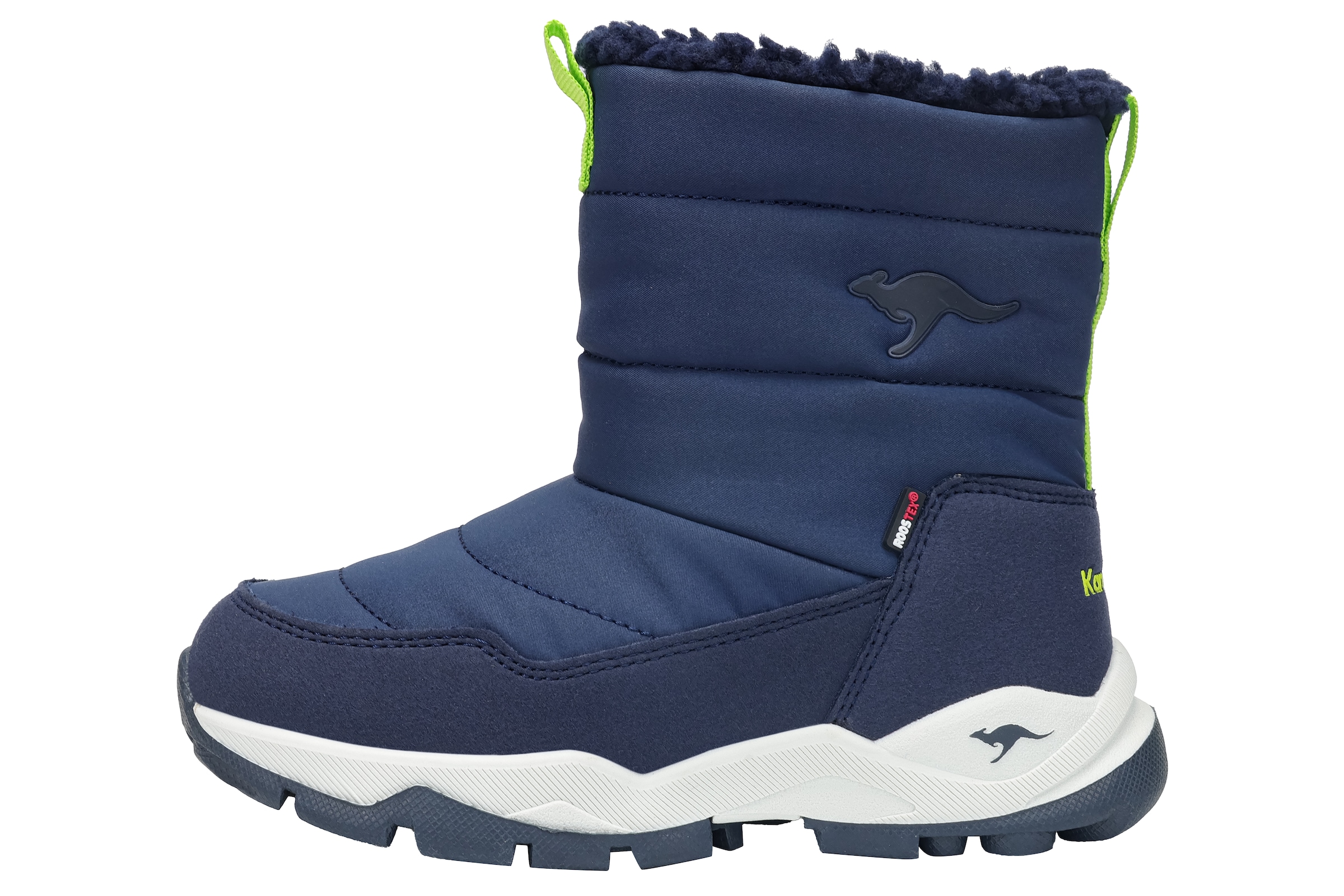 KANGAROOS Kinder Winterboots "K-FR FLOKI RTX", Gr. 38, bunt, Synthetik, Textil, Schuhe, Wasserdicht, Warmfutter,Winterschuhe, Winterstiefel, Snowboots