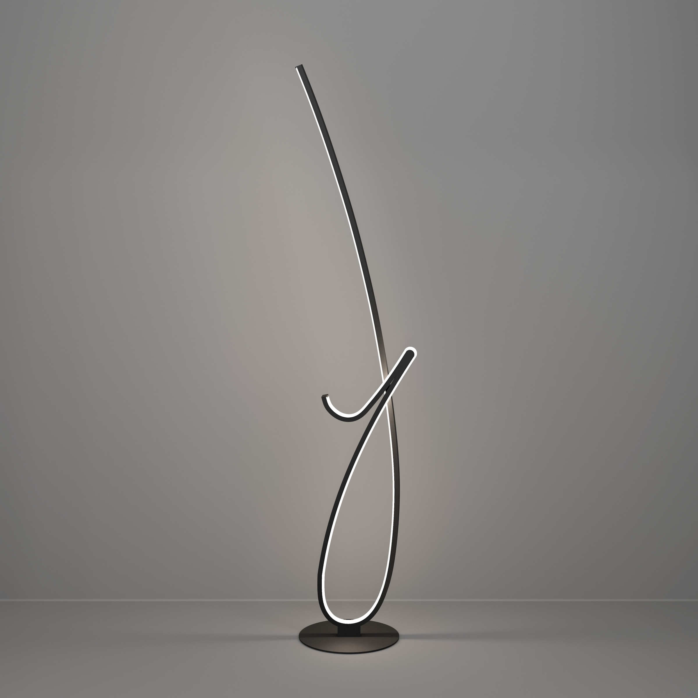 EGLO Stehlampe »CARDONCITO Stehlampe - Stahl - LED - 20W - IP20« LED-Modul 1 Stk. Kaltweiß | Neutralweiß | Warmweiß Standleuchte, Leselampe, Wohzimmer, Schlafzimmer, L33 x B25 x H130 cm