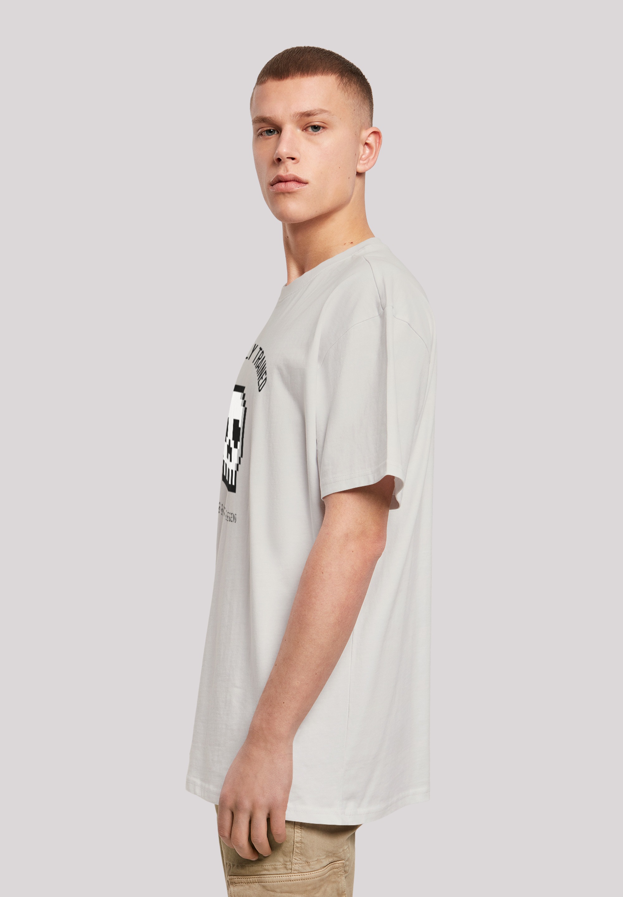 F4NT4STIC T-Shirt »Classically Trained Retro Gaming SEVENSQUARED«, Print