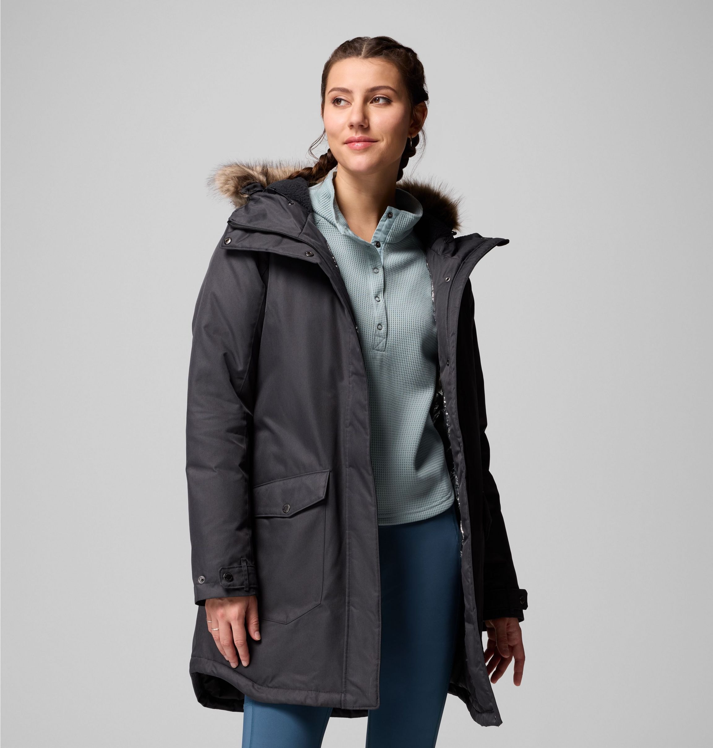 Columbia Parka »SUTTLE MOUNTAIN LONG INSULATED JACKET«, (1 St.)