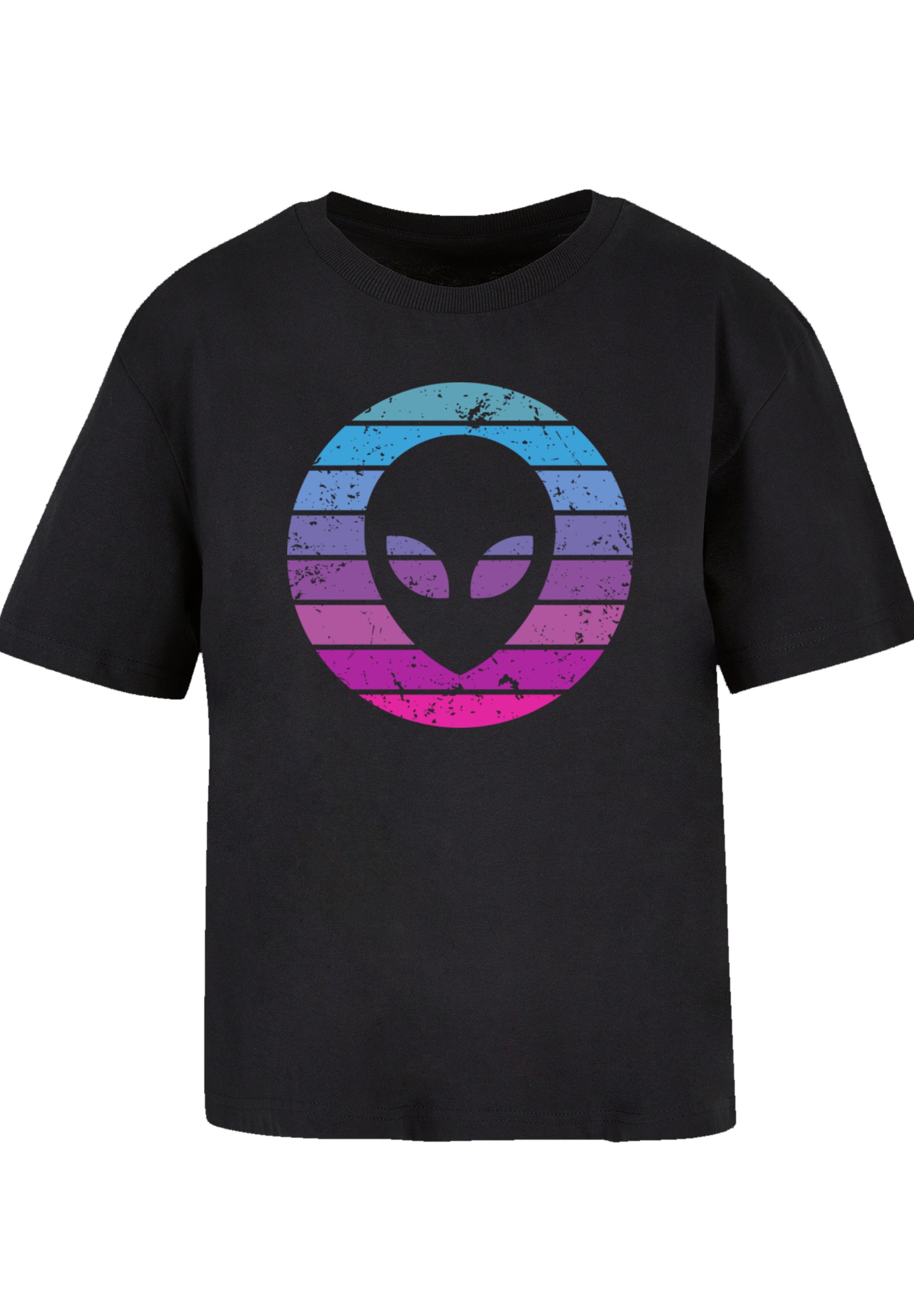 F4NT4STIC T-Shirt »Alien Kopf« Premium Qualität