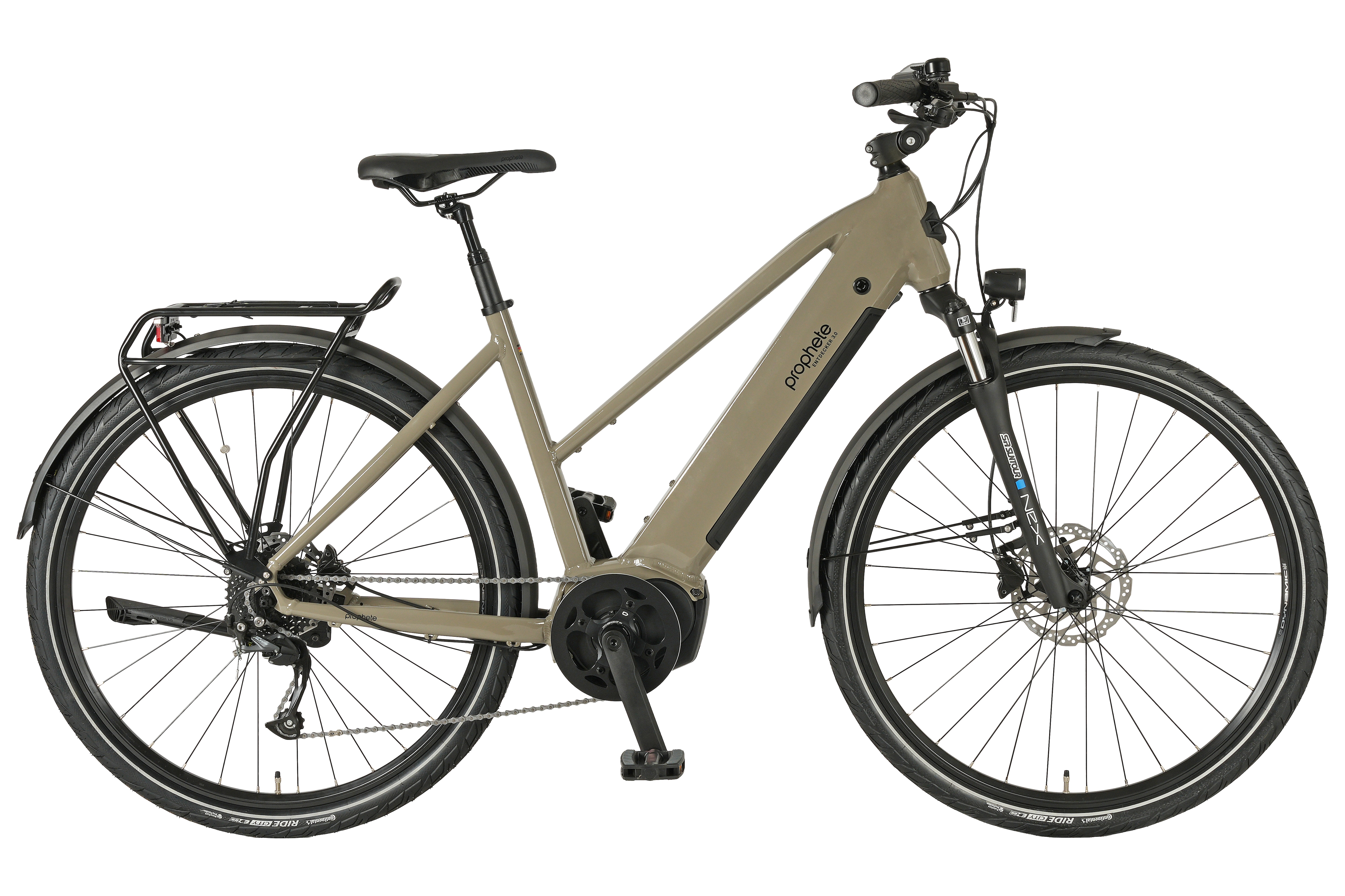 Prophete "Entdecker 3.0" 9 Gang Shimano Kettenschaltung Mittelmotor 250 W