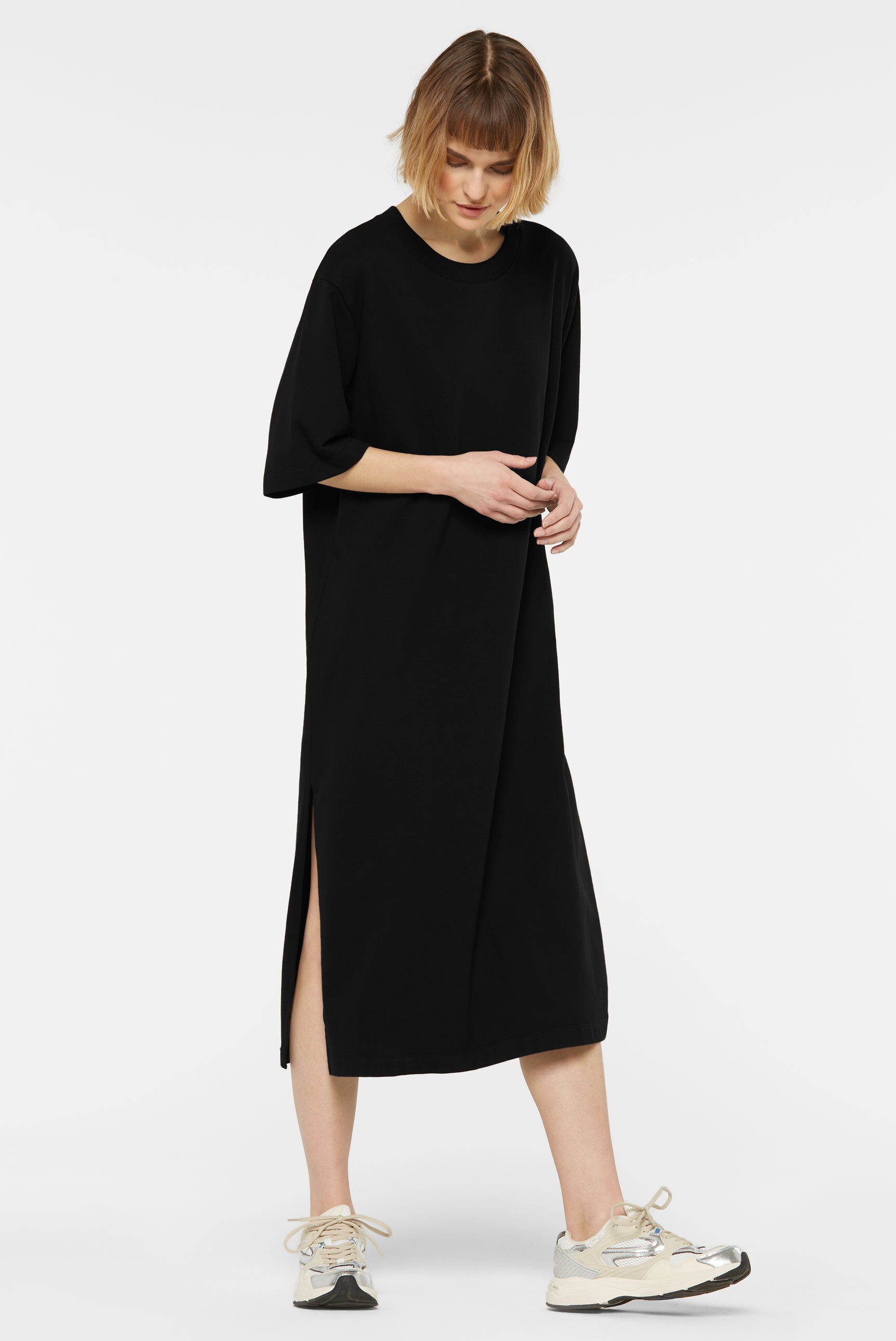 SENSES.THE LABEL Sommerkleid, mit Baumwolle