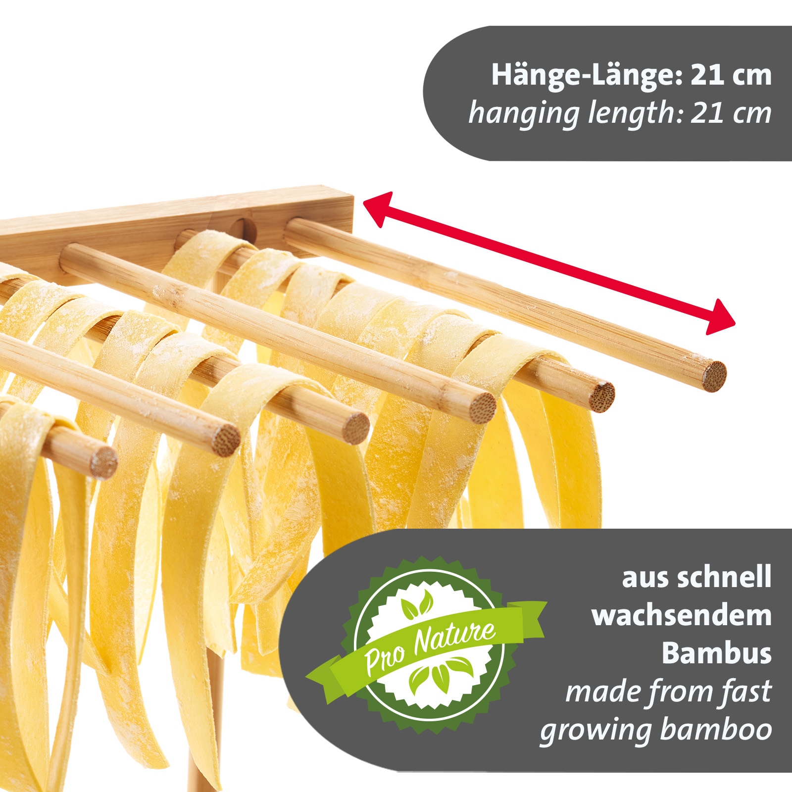 WESTMARK Nudeltrockner »Leonardo«, Bambus