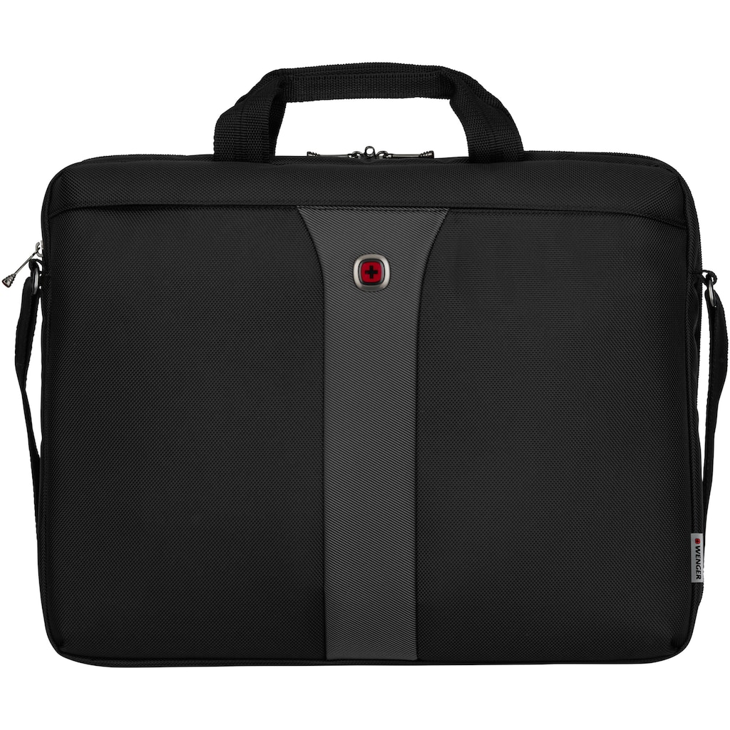Wenger Laptoptasche »Legacy schwarz/grau« mit 17-Zoll Laptopfach und ShockGuard Schutzsystem