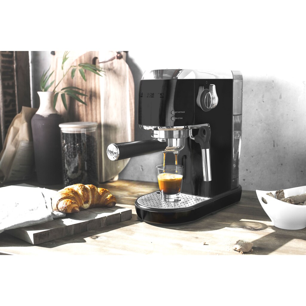 Gastroback Espressomaschine »42718 Design Espresso Piccolo schwarz«