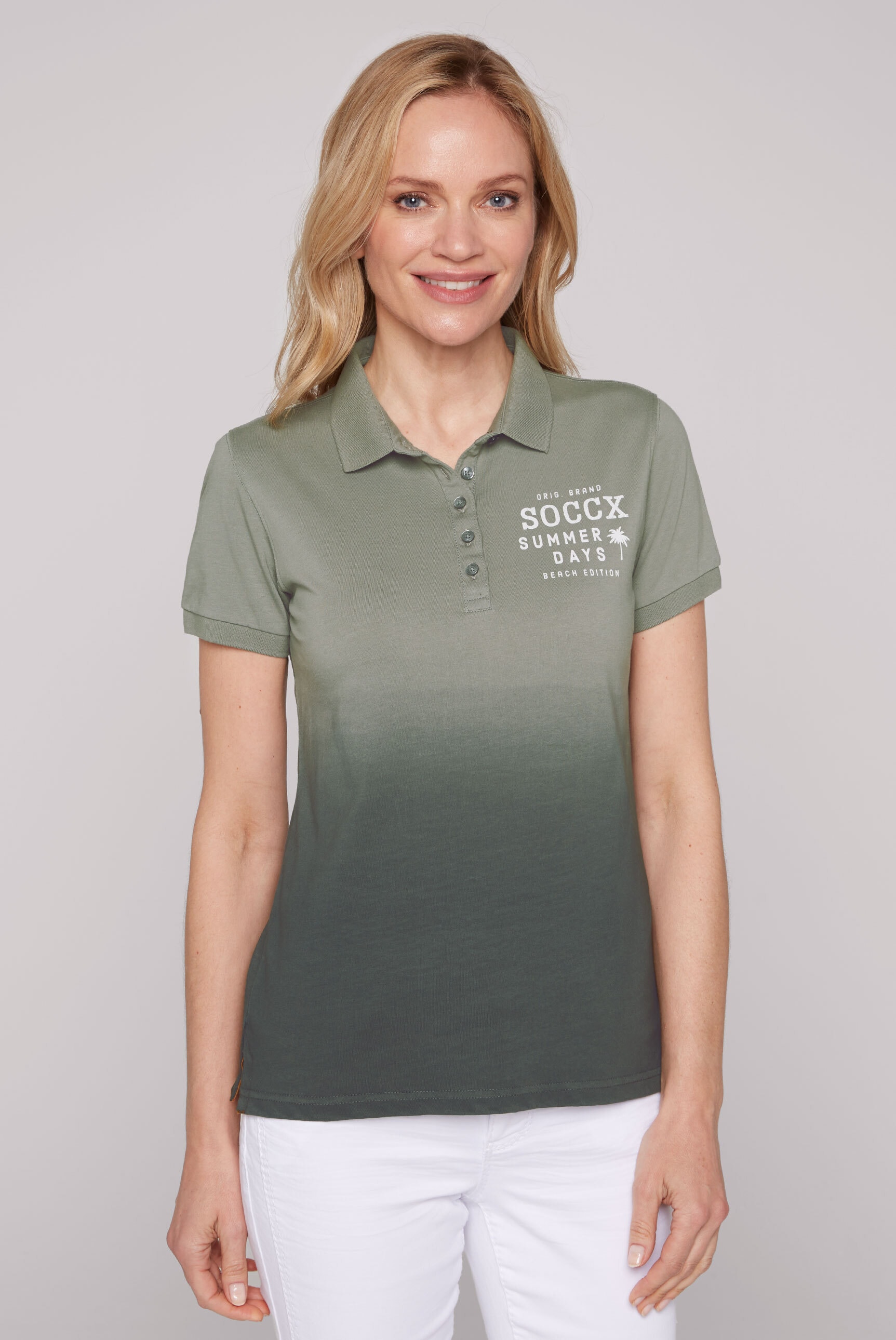 SOCCX Poloshirt, aus Baumwolle