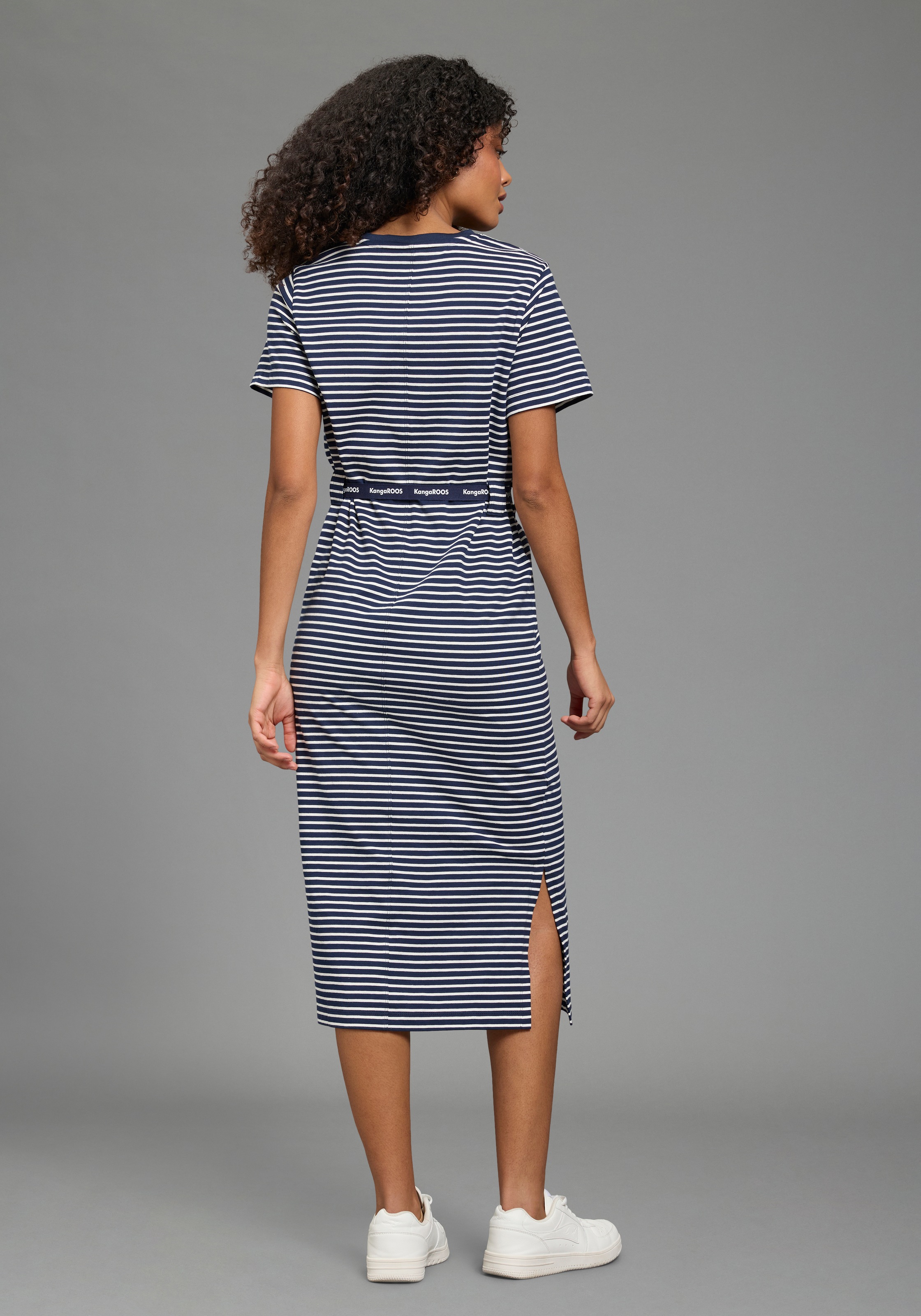 KangaROOS Midikleid 2 tlg. tlg. im sportlichen Look aus festem Jersey günstig online kaufen