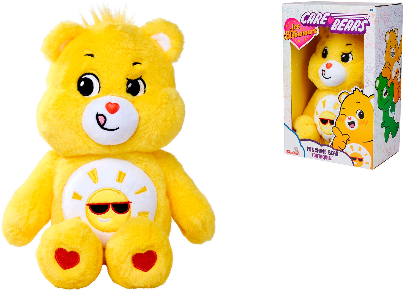 SIMBA Kuscheltier »Care Bears Sonnenscheinbärchi, 35 cm«
