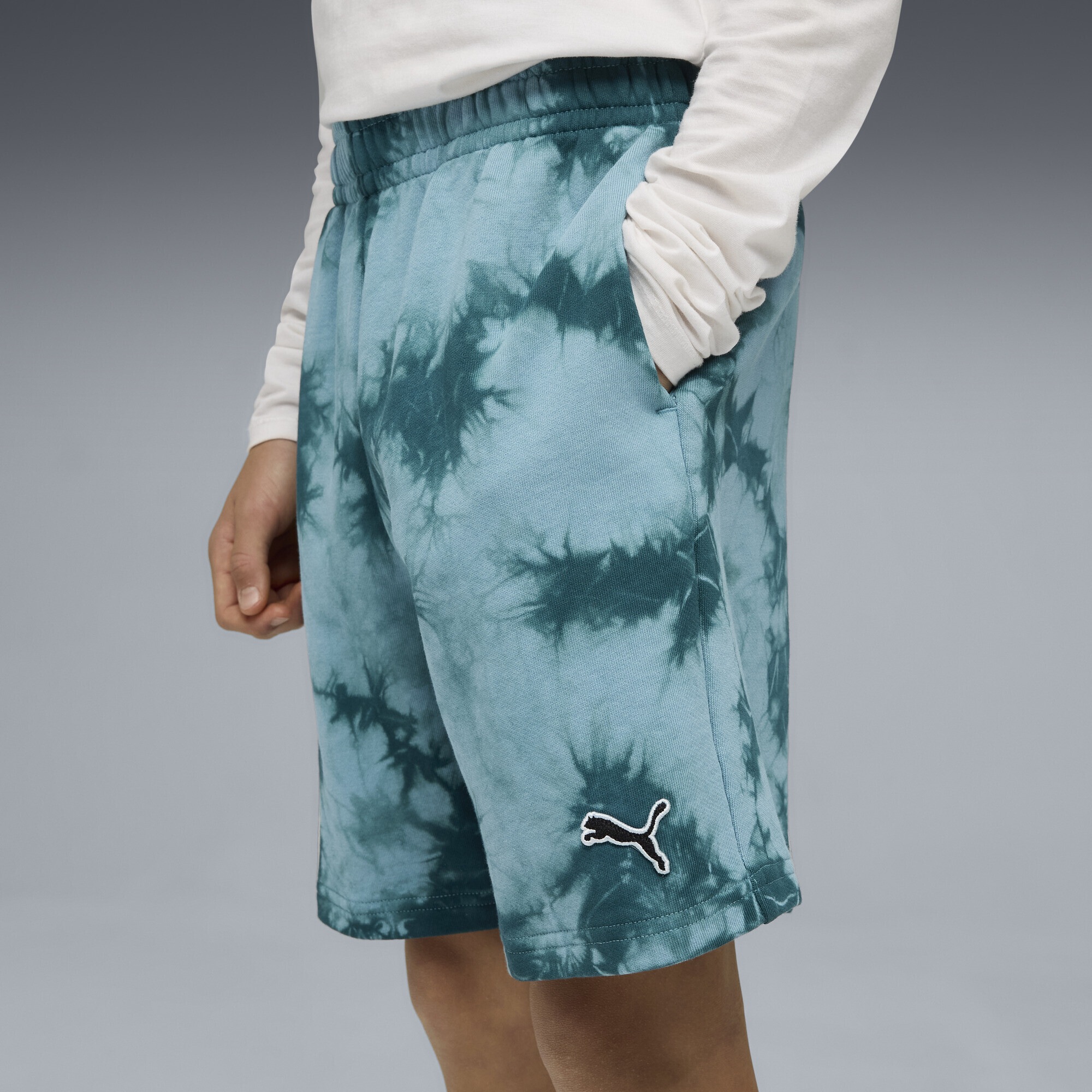 Thumbnail - PUMA Sporthose "Essentials Relaxed Tie Dye Shorts Jugendliche"