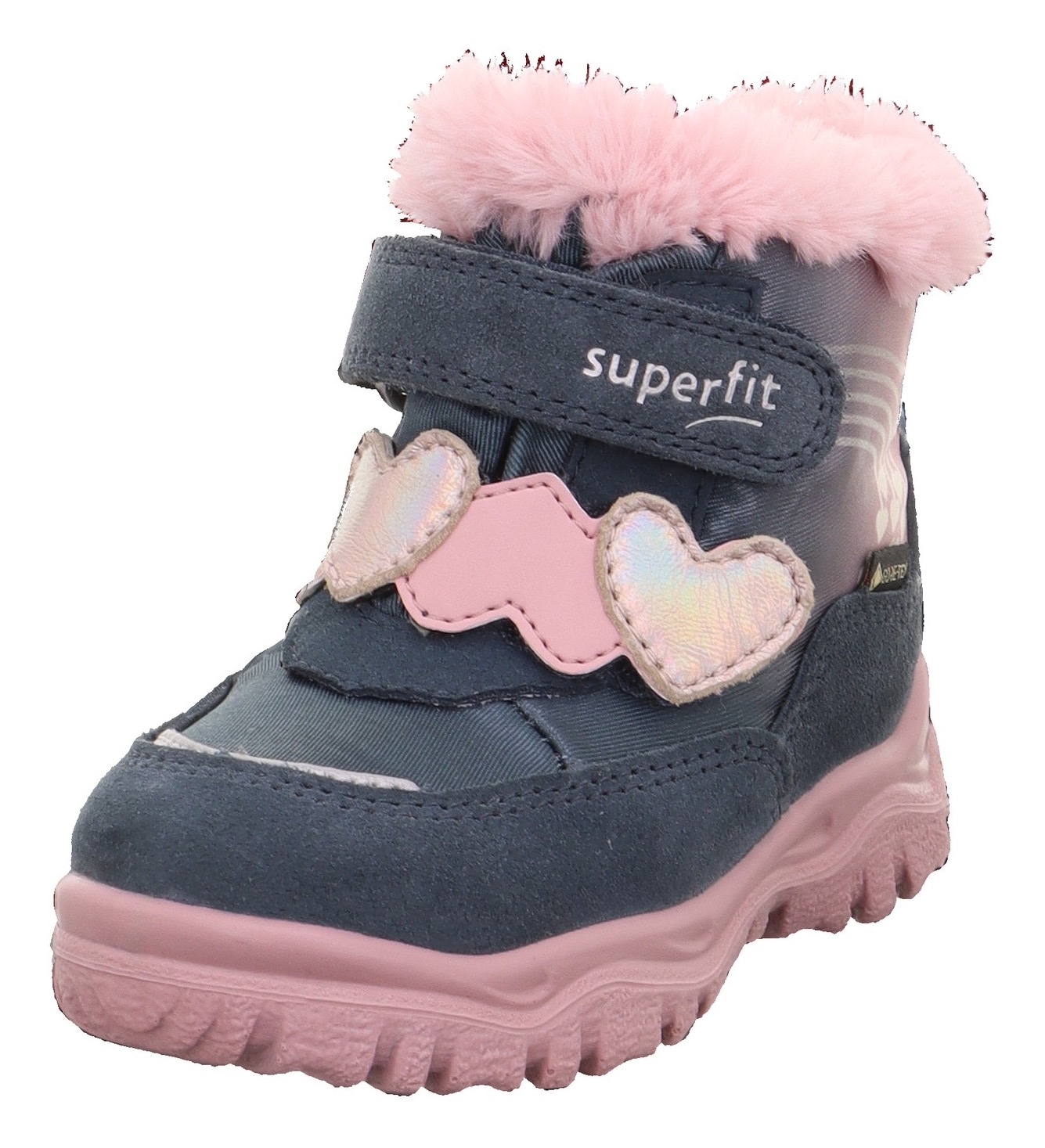 Superfit Winterboots "HUSKY, WMS: weit" Klettstiefel mit wasserdichtem GORE TEX, Größenschablone zum Download