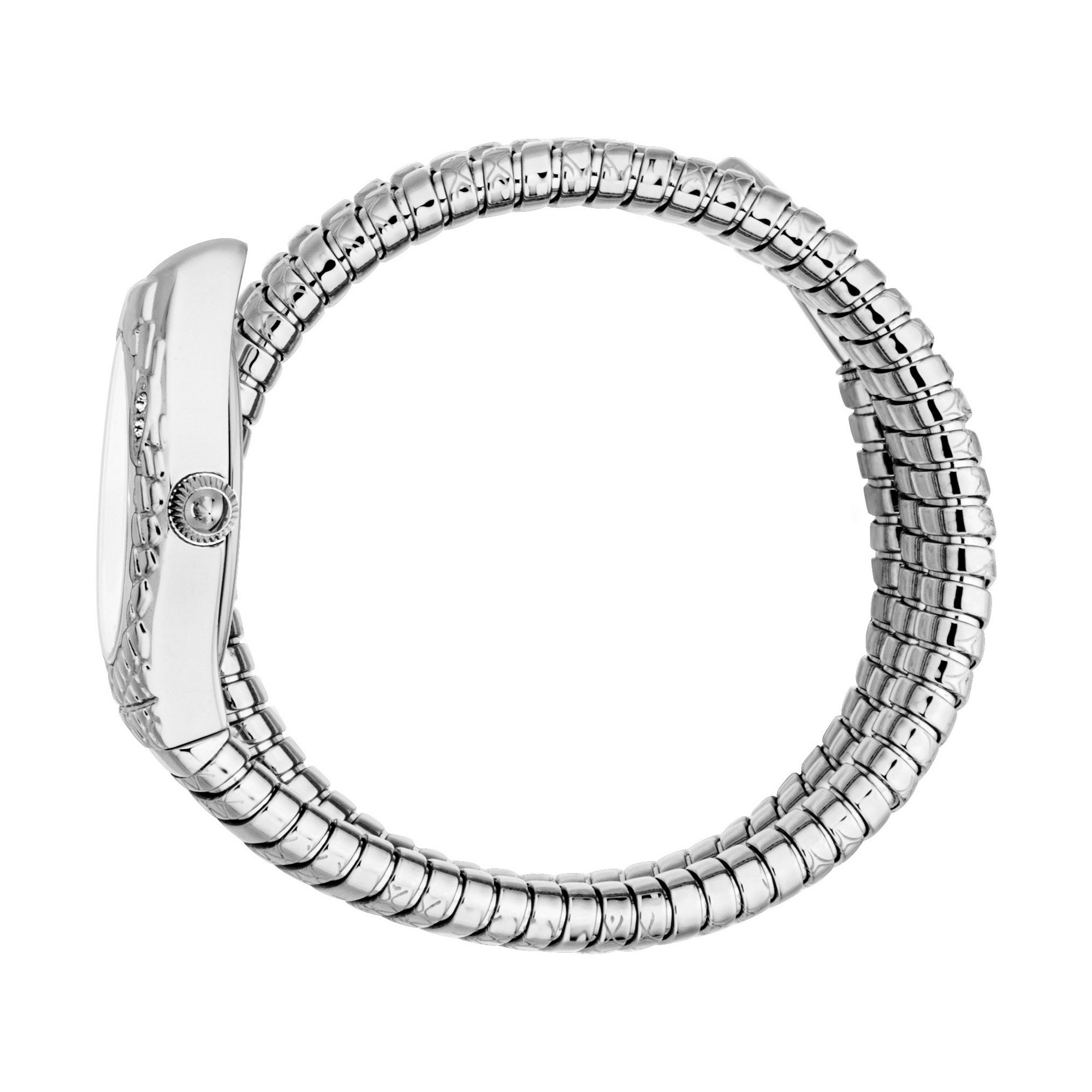 Just Cavalli Time Quarzuhr »Aurelia«, Armbanduhr, Damenuhr, Edelstahlarmband, analog, Kristallsteine