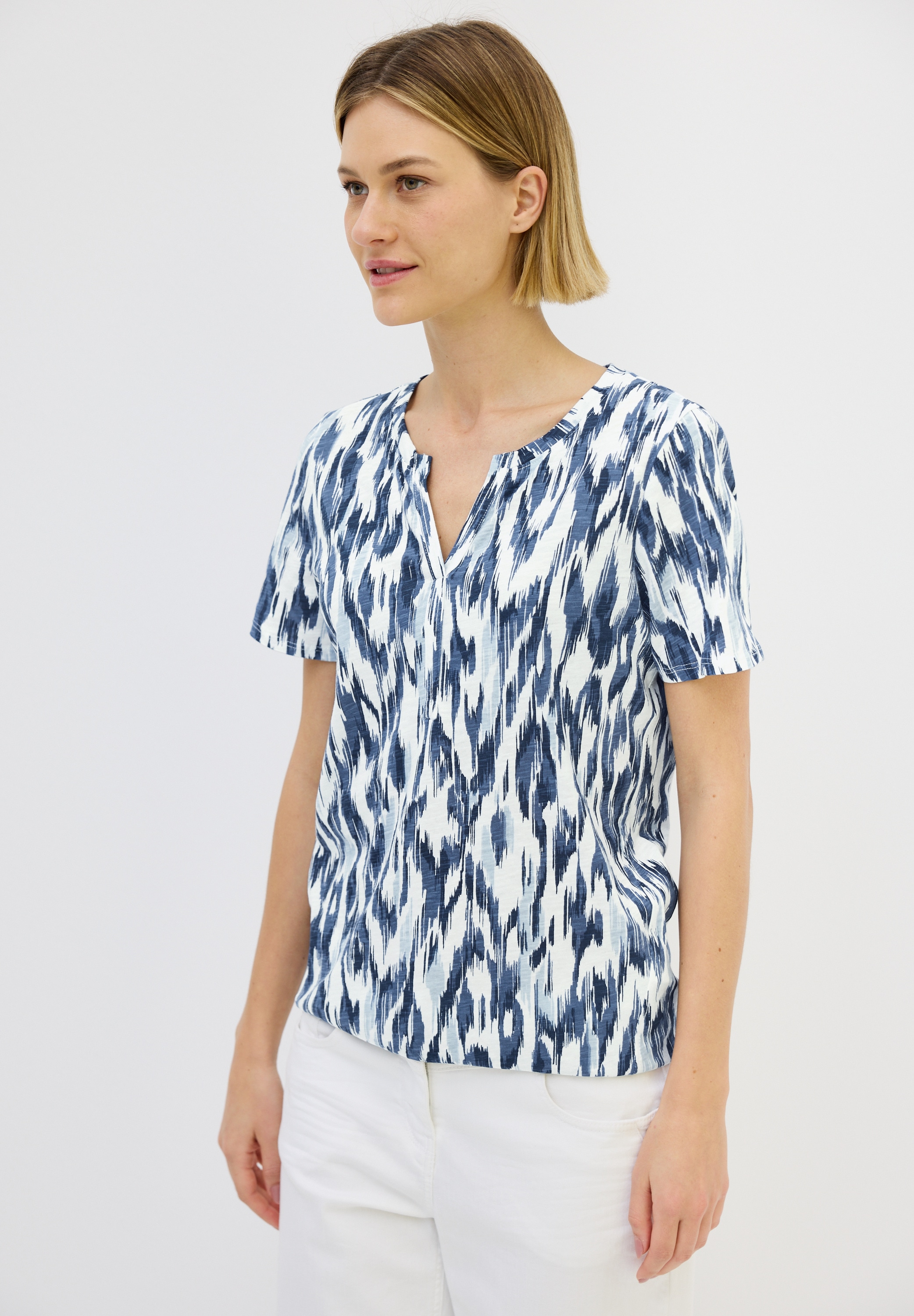 Cecil Print-Shirt, 2in1 Optik günstig online kaufen