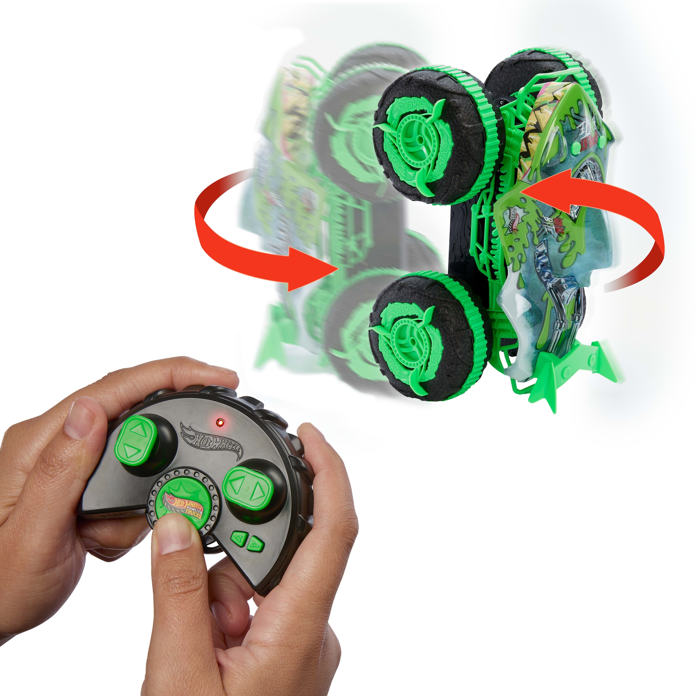 Hot Wheels RC-Monstertruck »Hot Wheels Monster Trucks R/C 1:15 All-Terrain Mutant Great Bite«