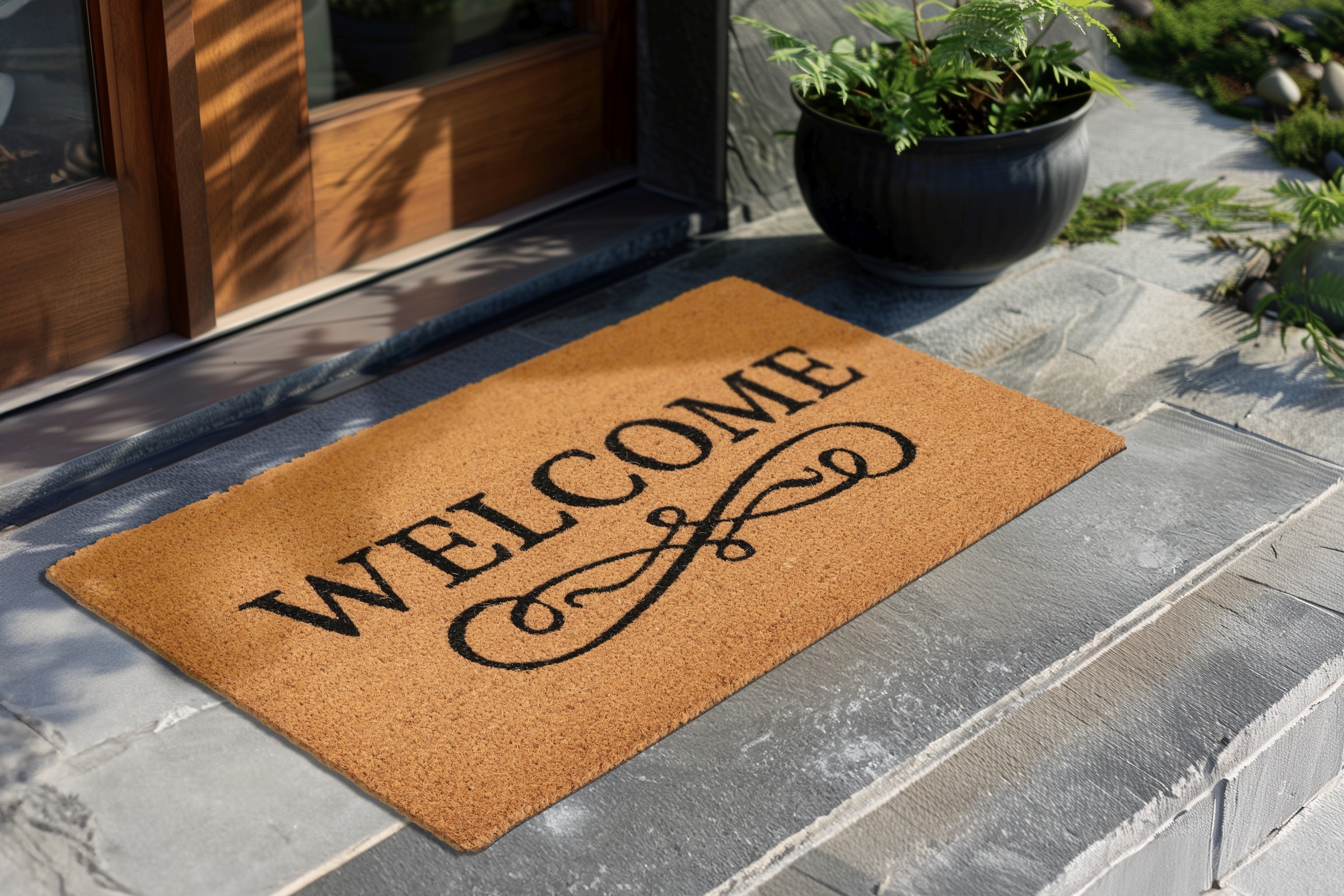 Kayoom Fußmatte "Natural Guard 125" rechteckig 17,5 mm Höhe Türmatte, Einga günstig online kaufen