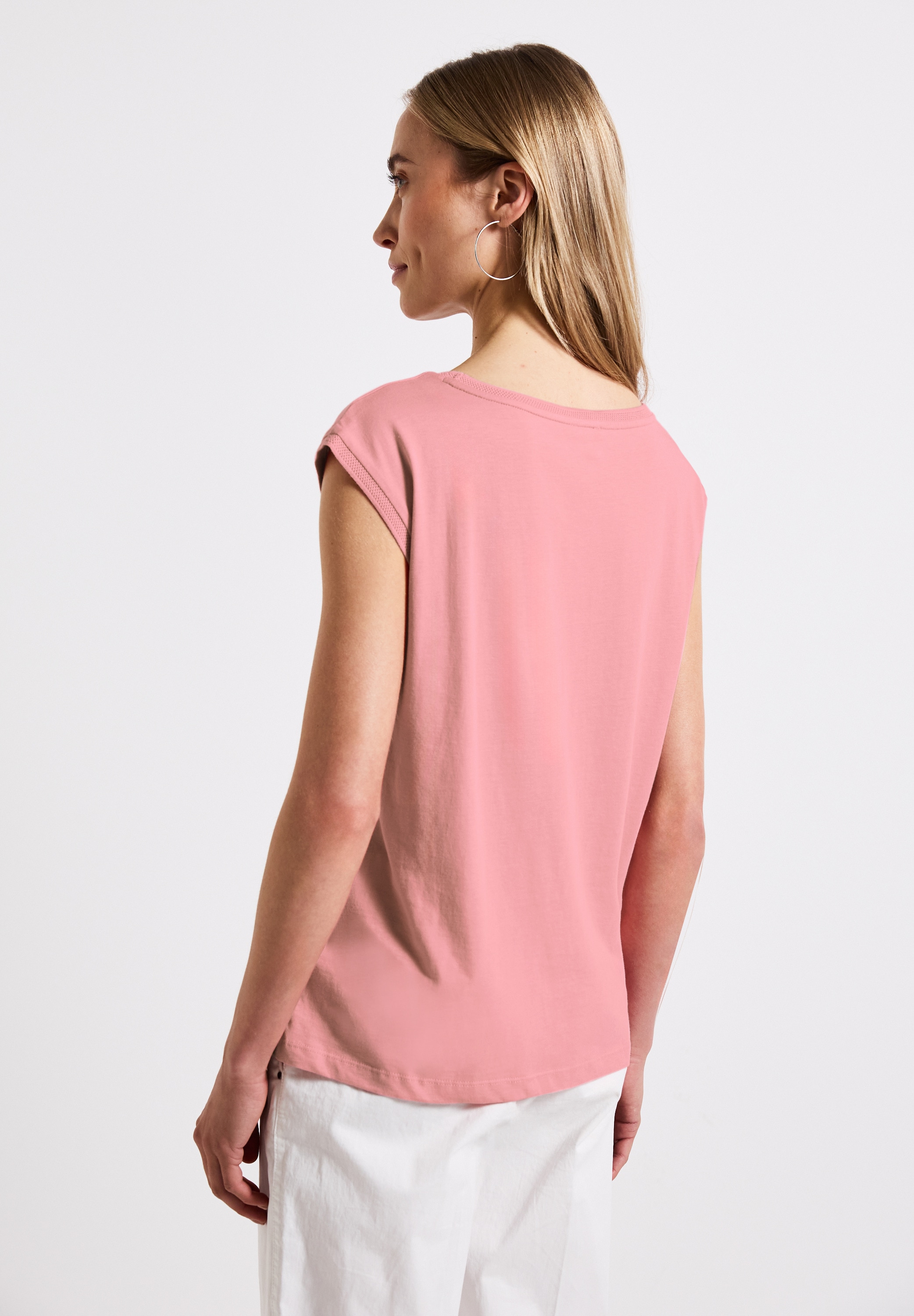 STREET ONE T-Shirt, aus reiner Baumwolle